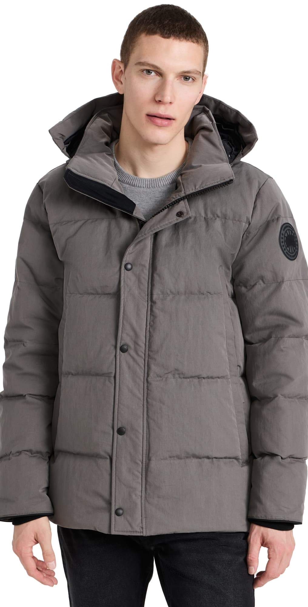 Canada Goose Wyndham Parka Coastal Grey-Gris cotier