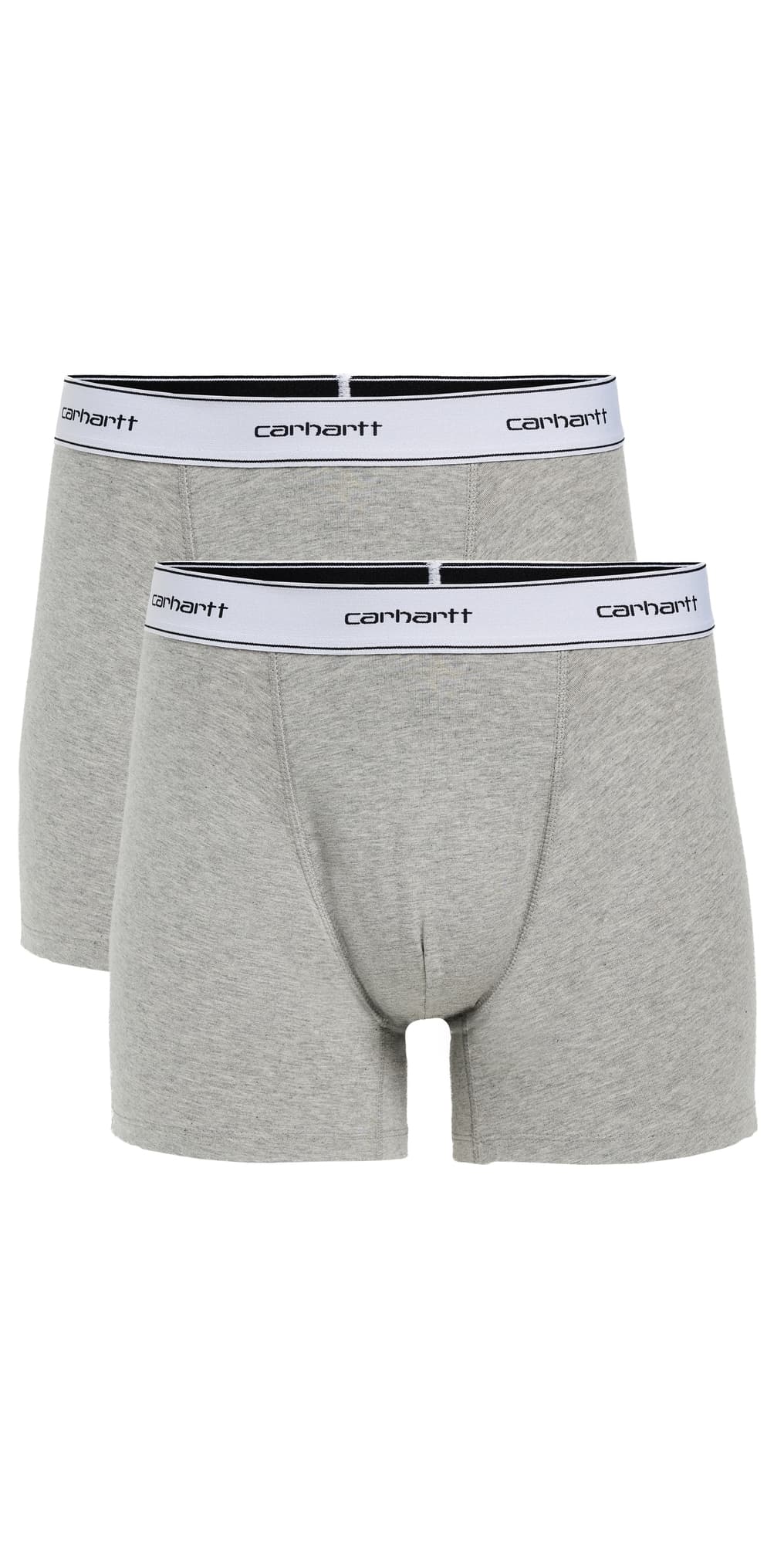 Carhartt WIP Cotton Trunks 2 Pack Grey Heather
