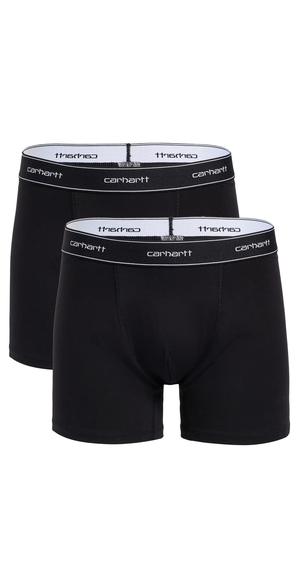 Carhartt WIP Cotton Trunks 2 Pack Black/Black