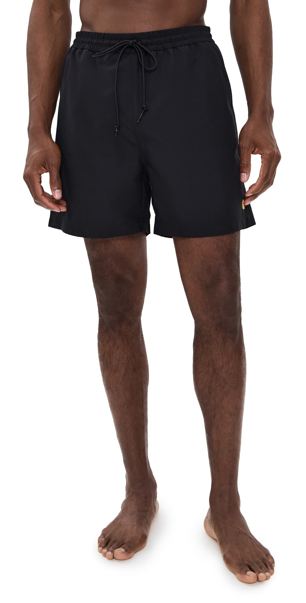 Carhartt WIP Chase Swim Trunks 6 Black / Gold
