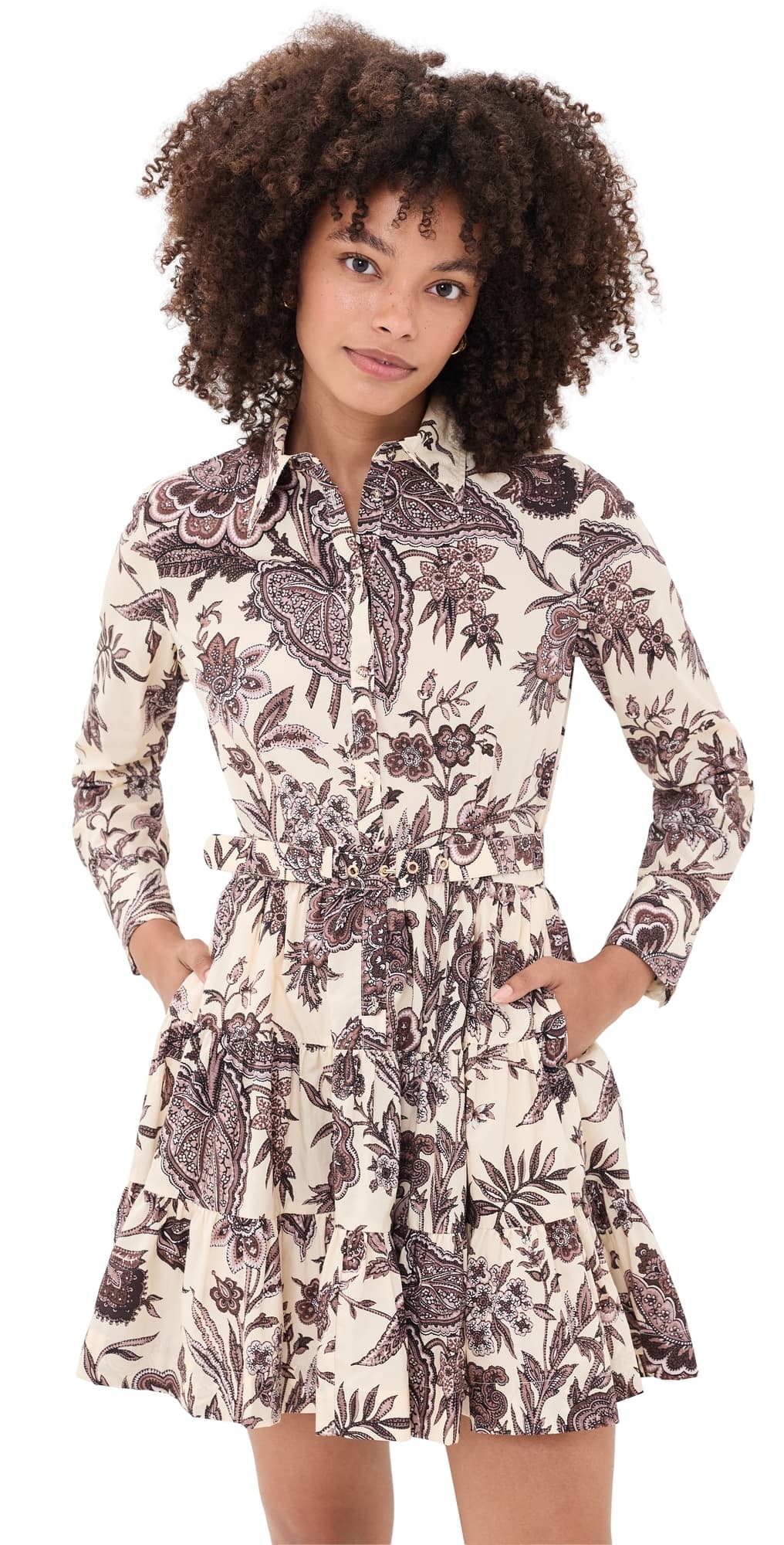 Cara Cara Eugenia Dress Linden Bloom Ivory