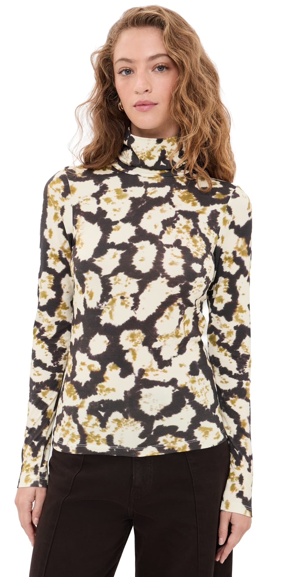 Cara Cara Piper Top Spotted Black