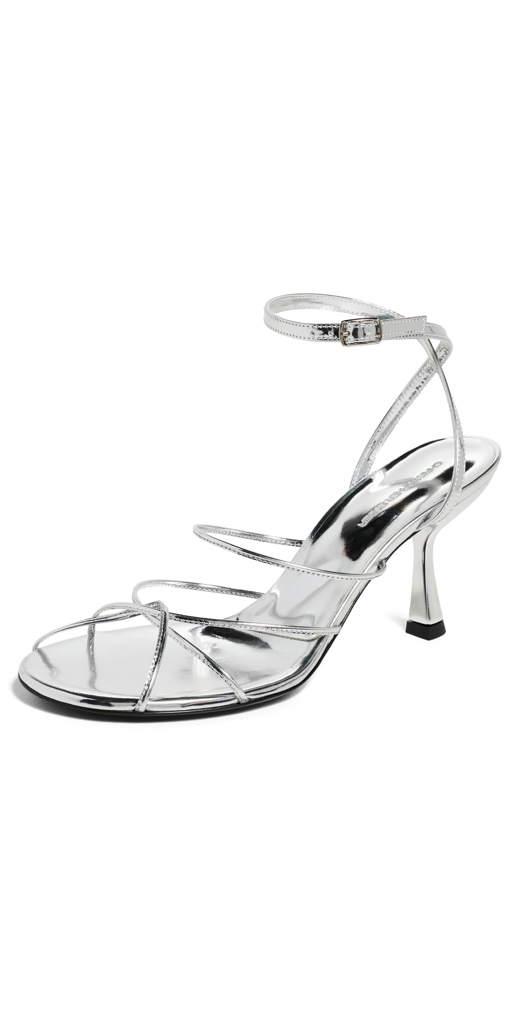 Christopher Esber Blaze Metallic Heels Mirror