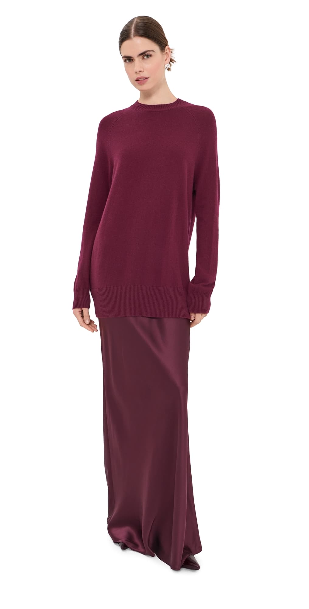 Christopher Esber Monument Long Dress Barolo