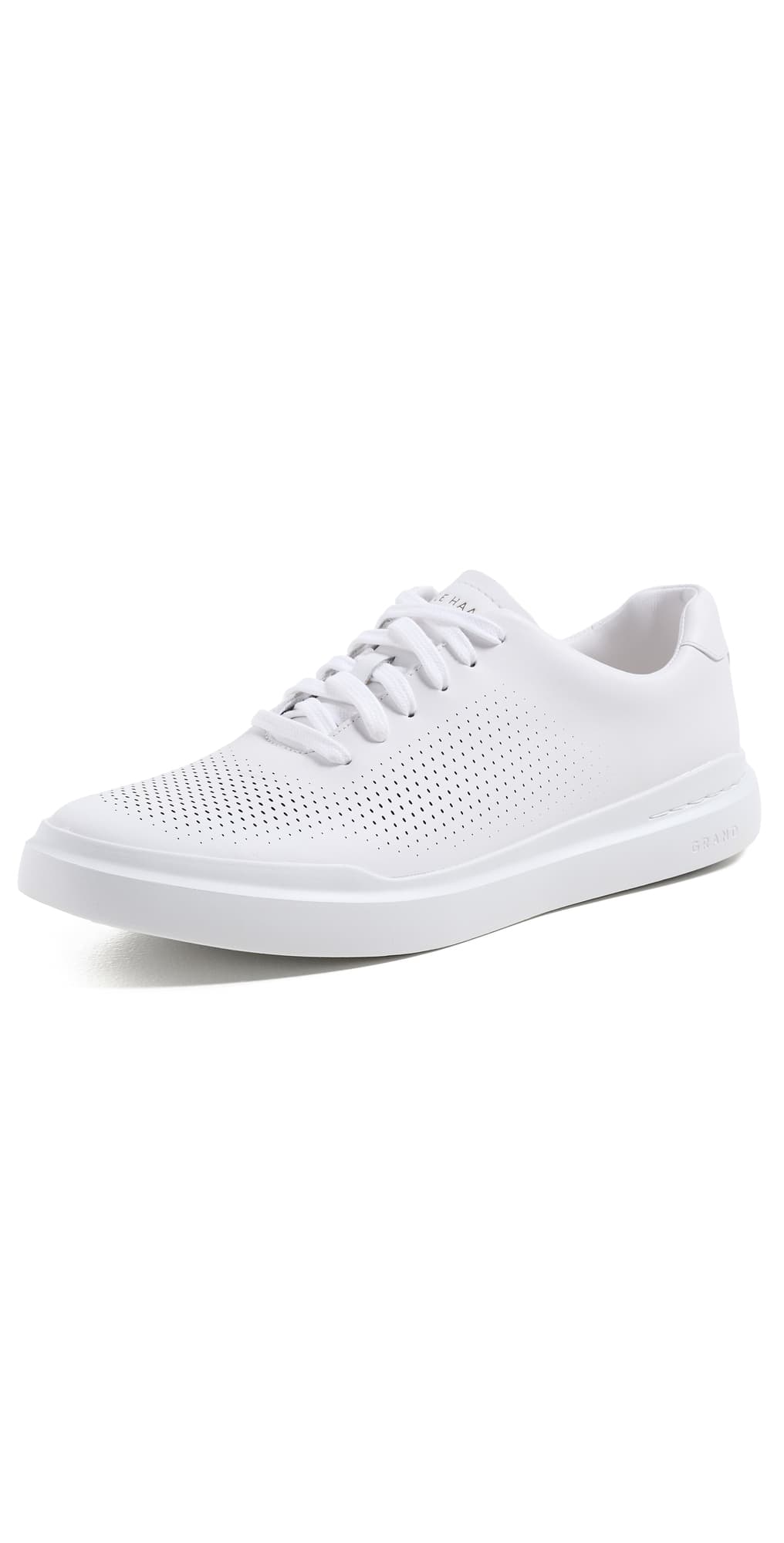 Cole Haan Grandpro Rally Laser Cut Sneakers White