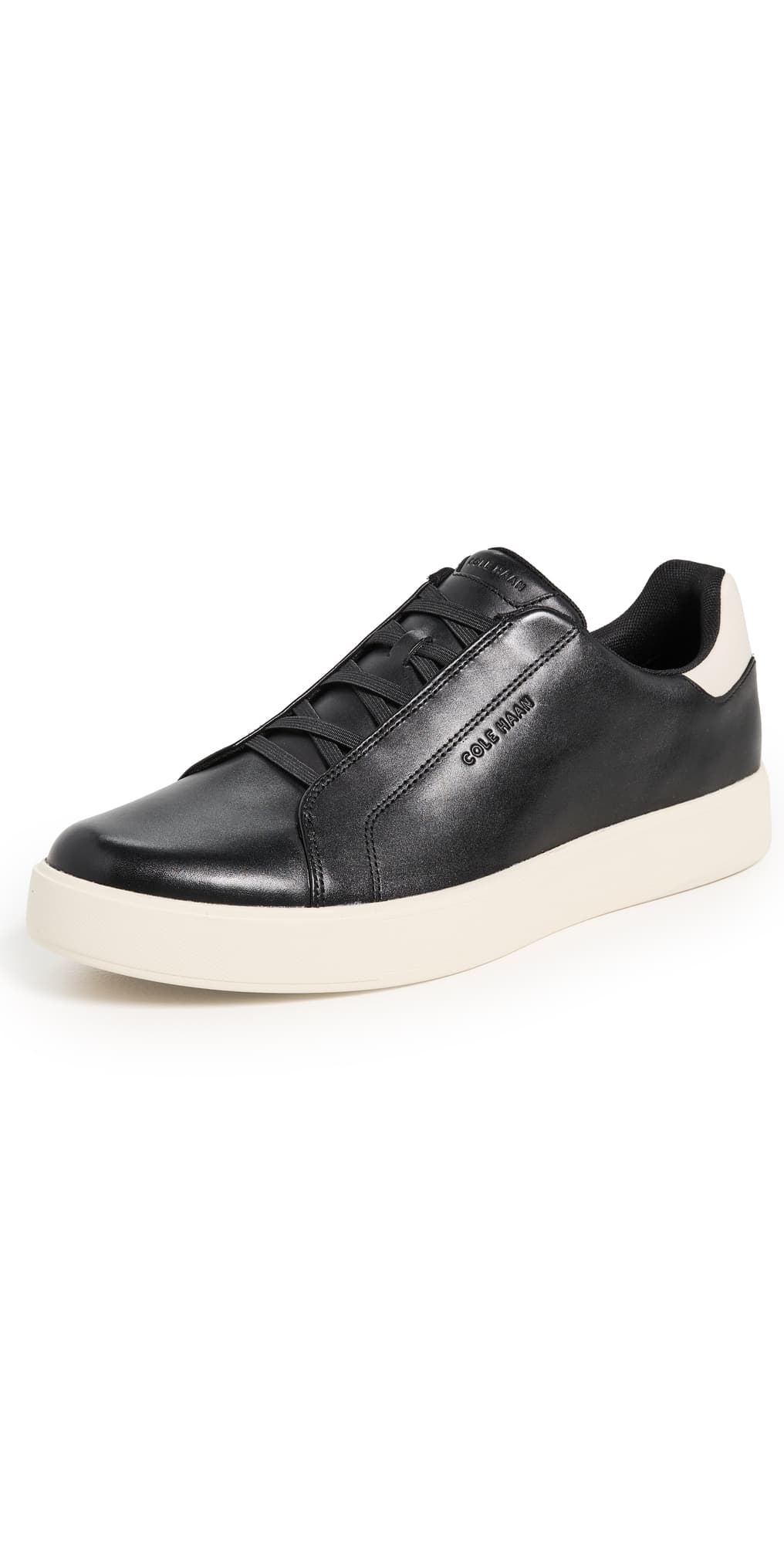 Cole Haan Grandpro Luxe Slip On Sneakers Black / Ivory