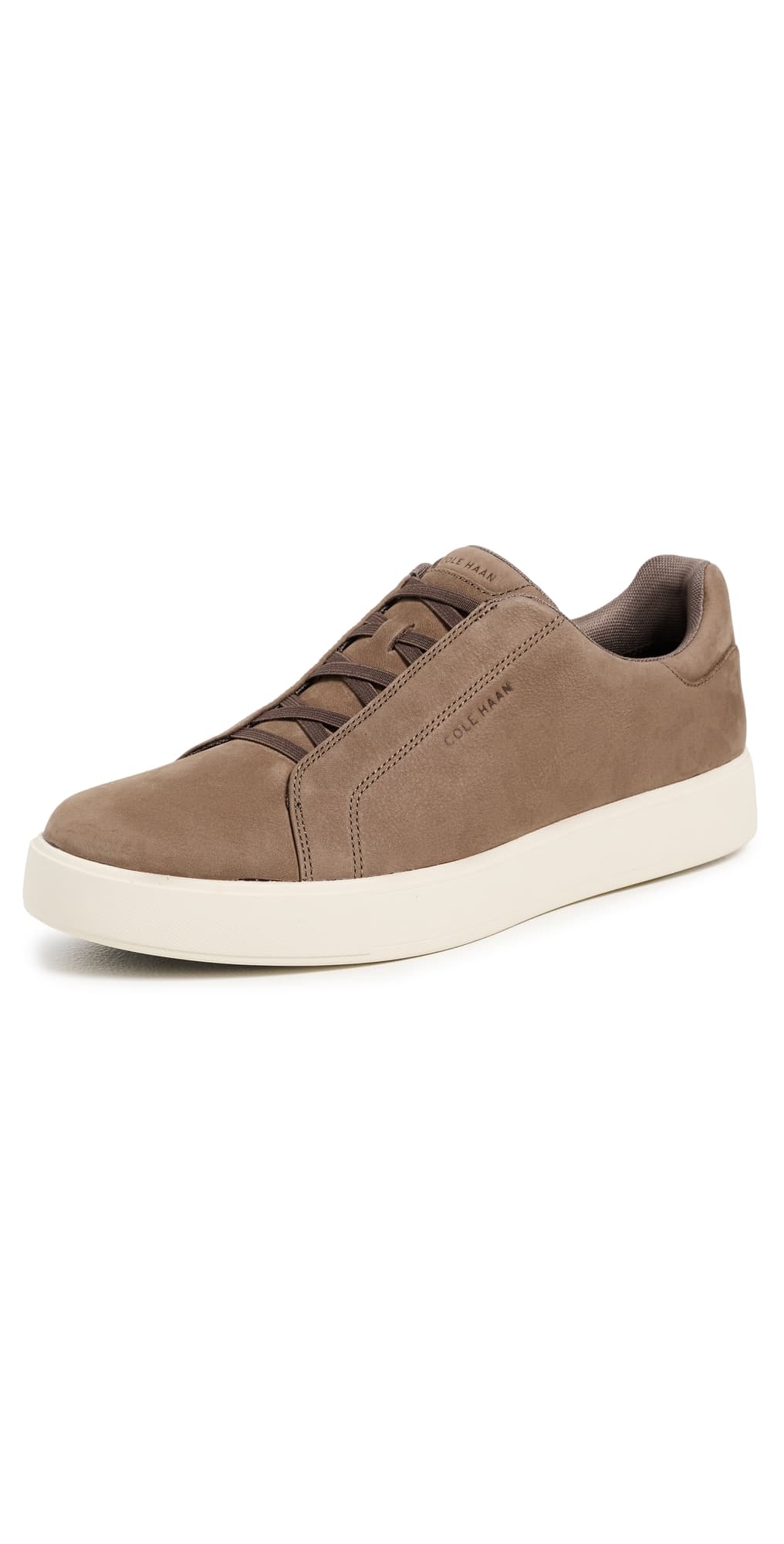 Cole Haan GrandPro Luxe Slip-On Sneakers Ch Truffle Nubuck/Ivory