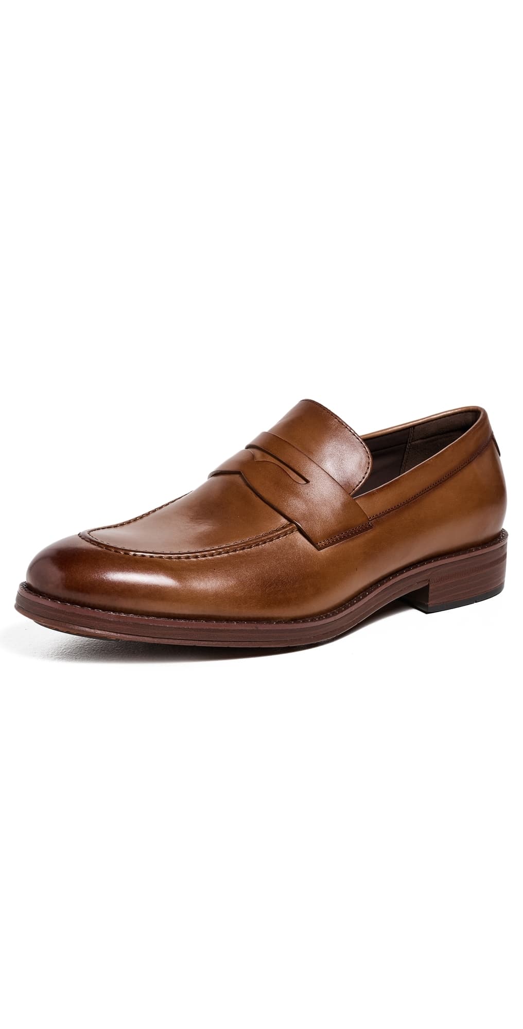 Cole Haan Ledley Grand Penny Loafers CH British Tan/Dark Natural