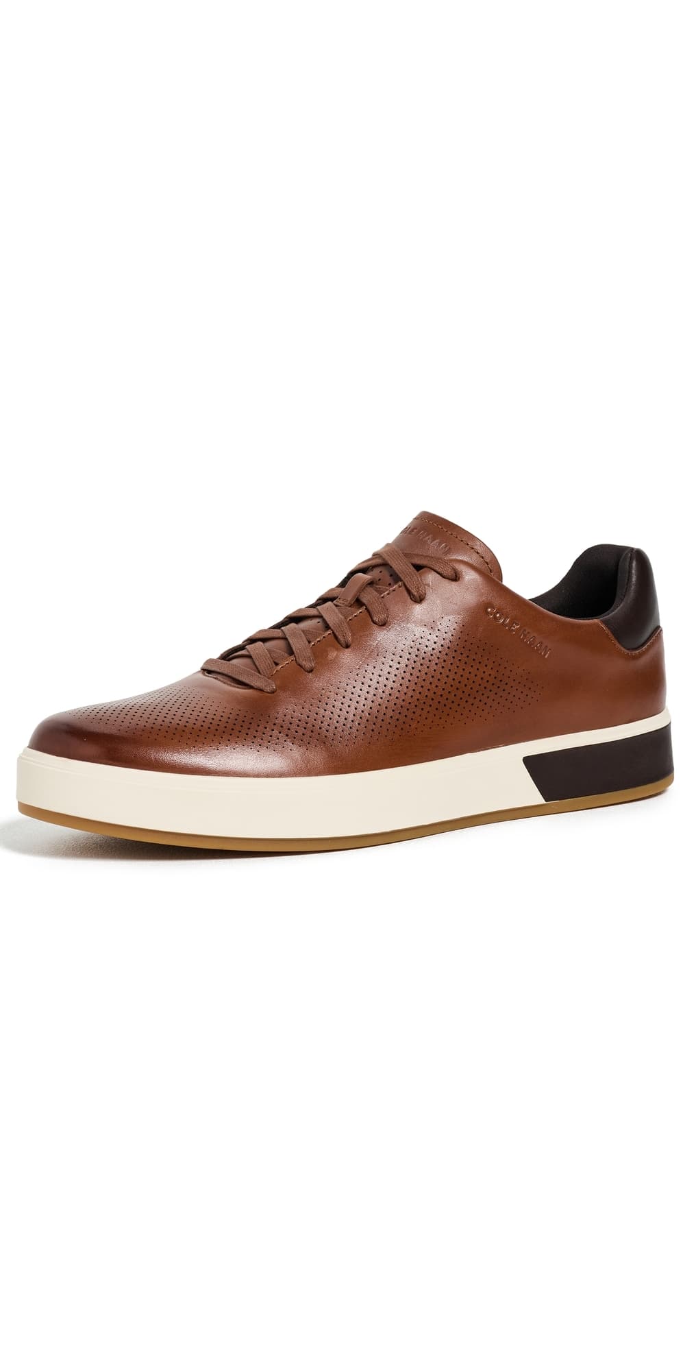 Cole Haan Grandpro Angleace Sneakers British Tan/Dk Chocolate/Ivory