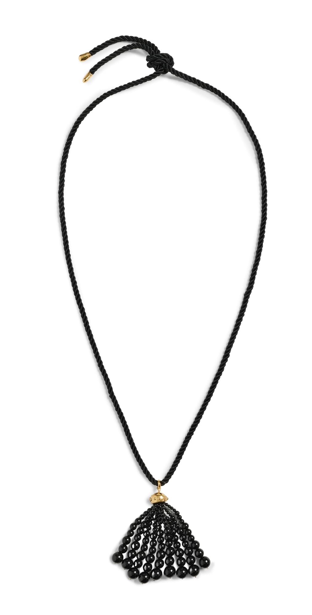 Chan Luu Onyx Tassel Necklace Onyx · One Size