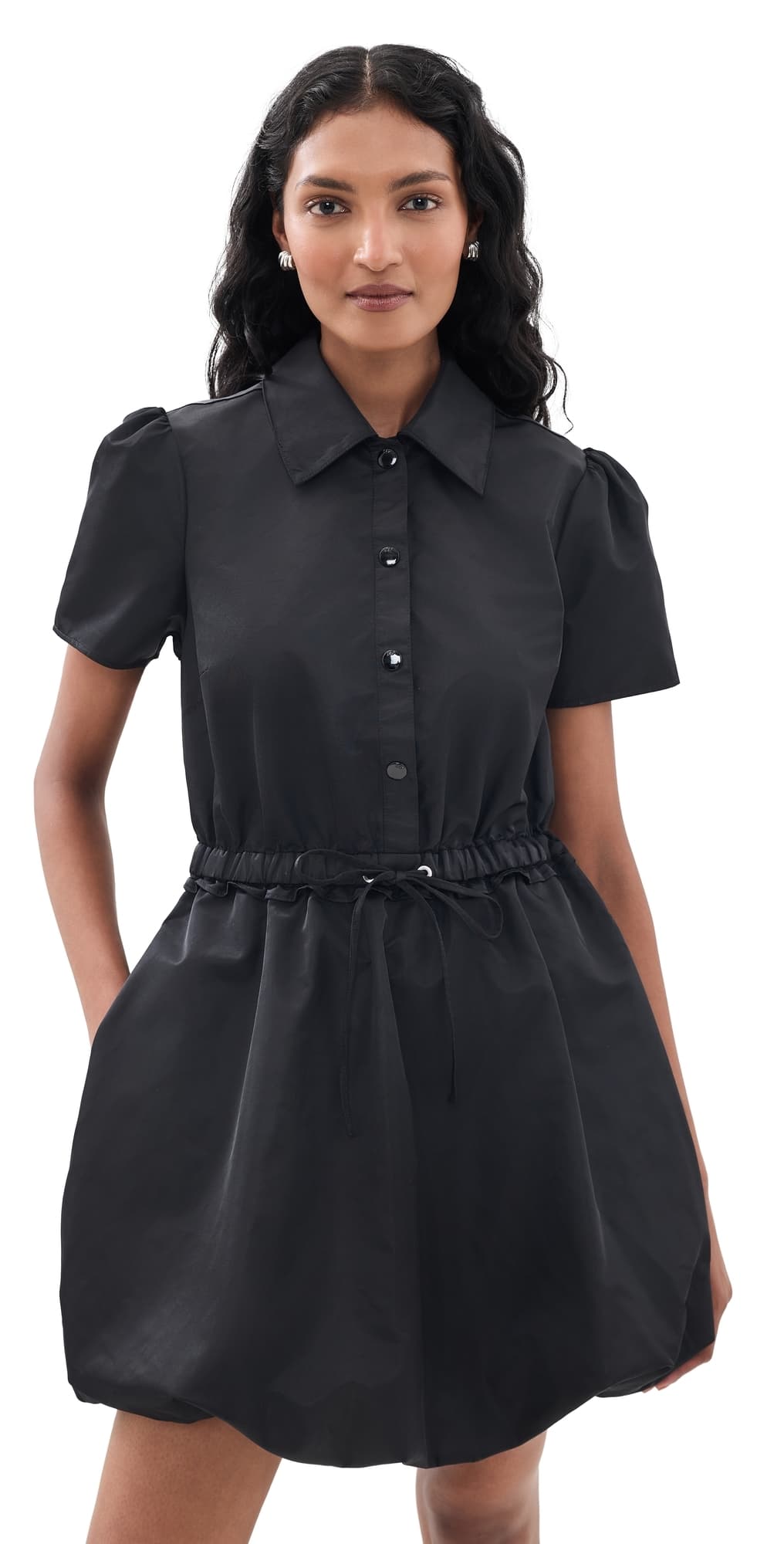 Cinq à Sept Ophelie Nylon Dress Black