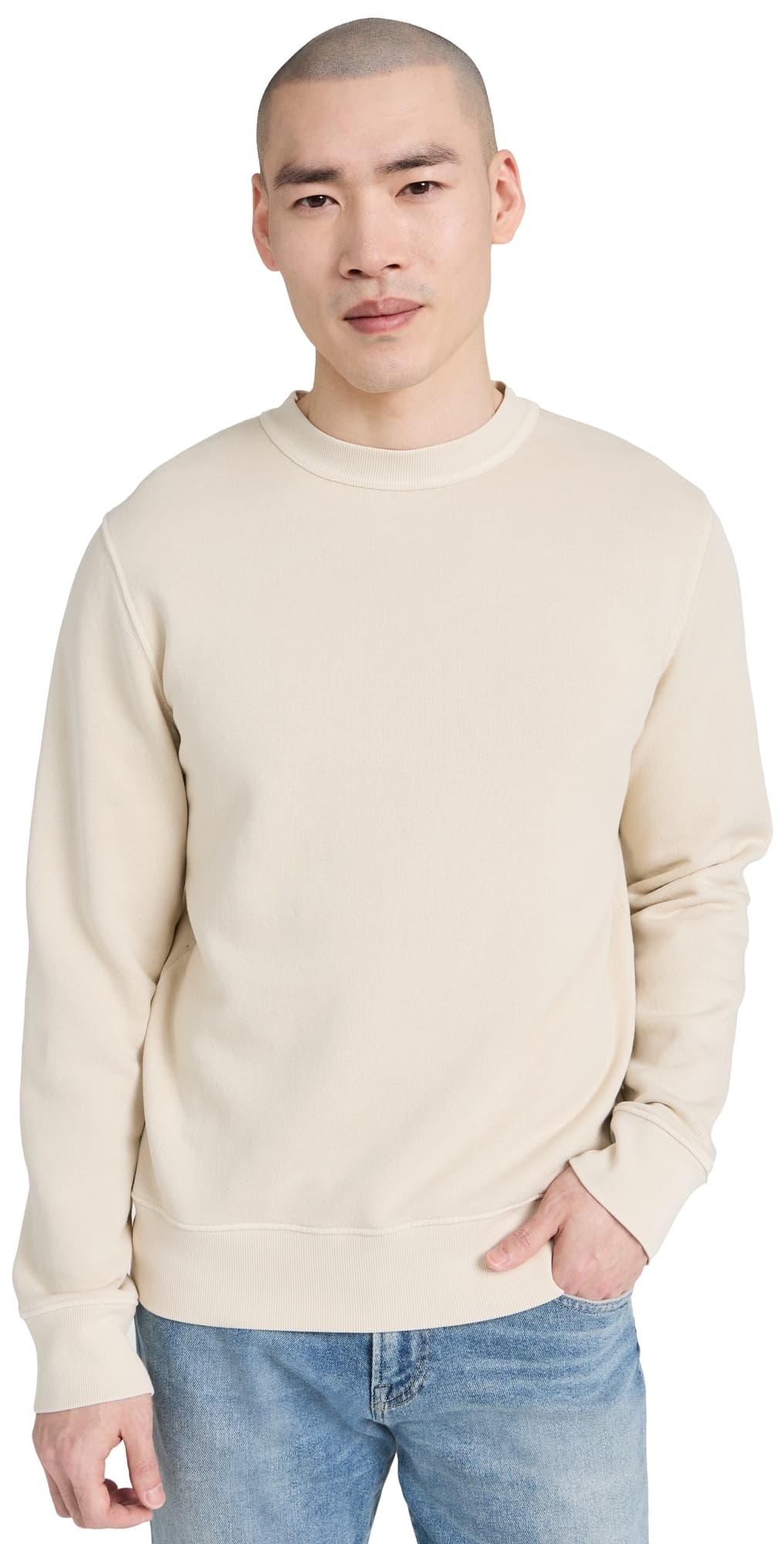 Citizens of Humanity Vintage Crew Neck Sweatshirt Abalone