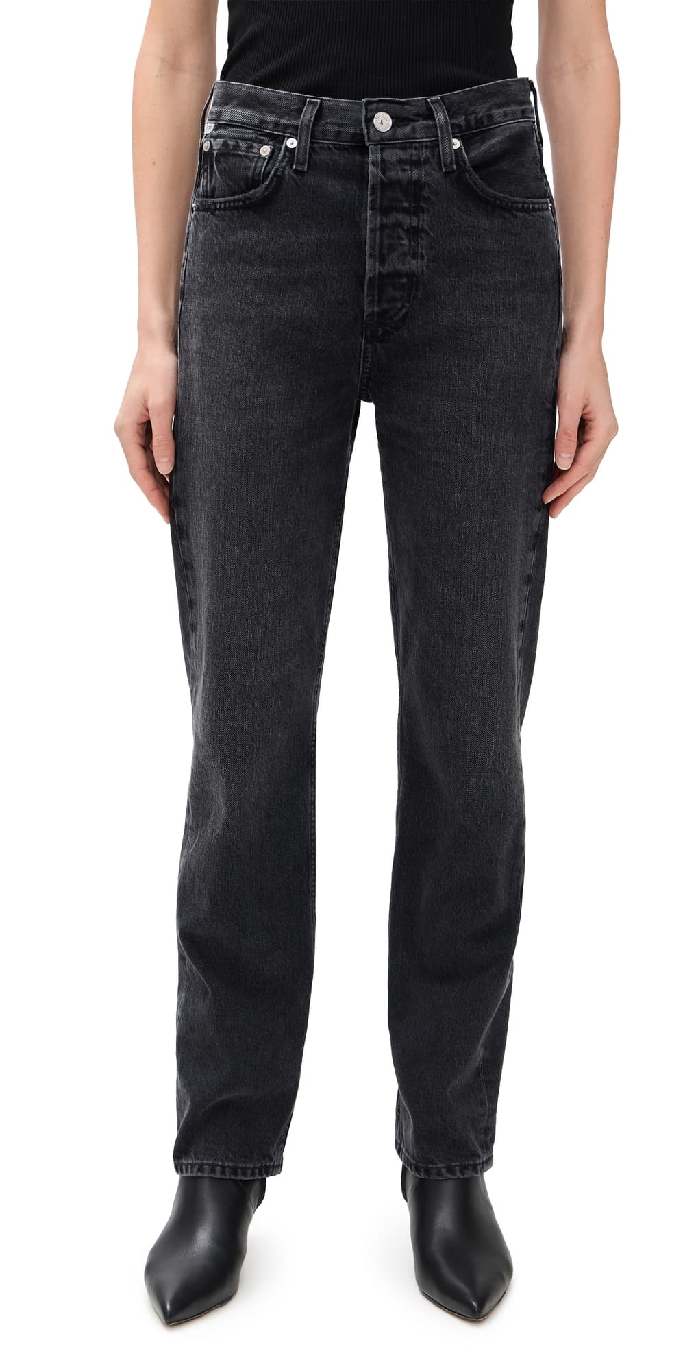 Citizens of Humanity Blaine Vintage Straight Jeans Vintage Black