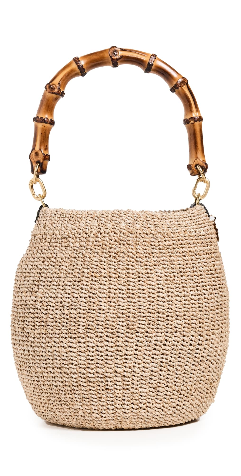 Clare V. Pot de Miel with Bamboo Handle Natural · One Size