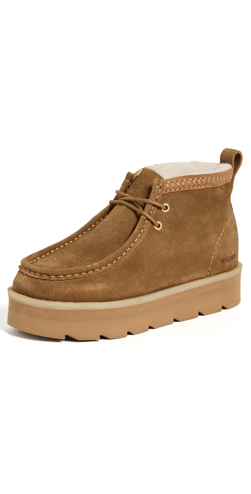 Clarks Meare Walla Mid Ankle Boots Brown Interest