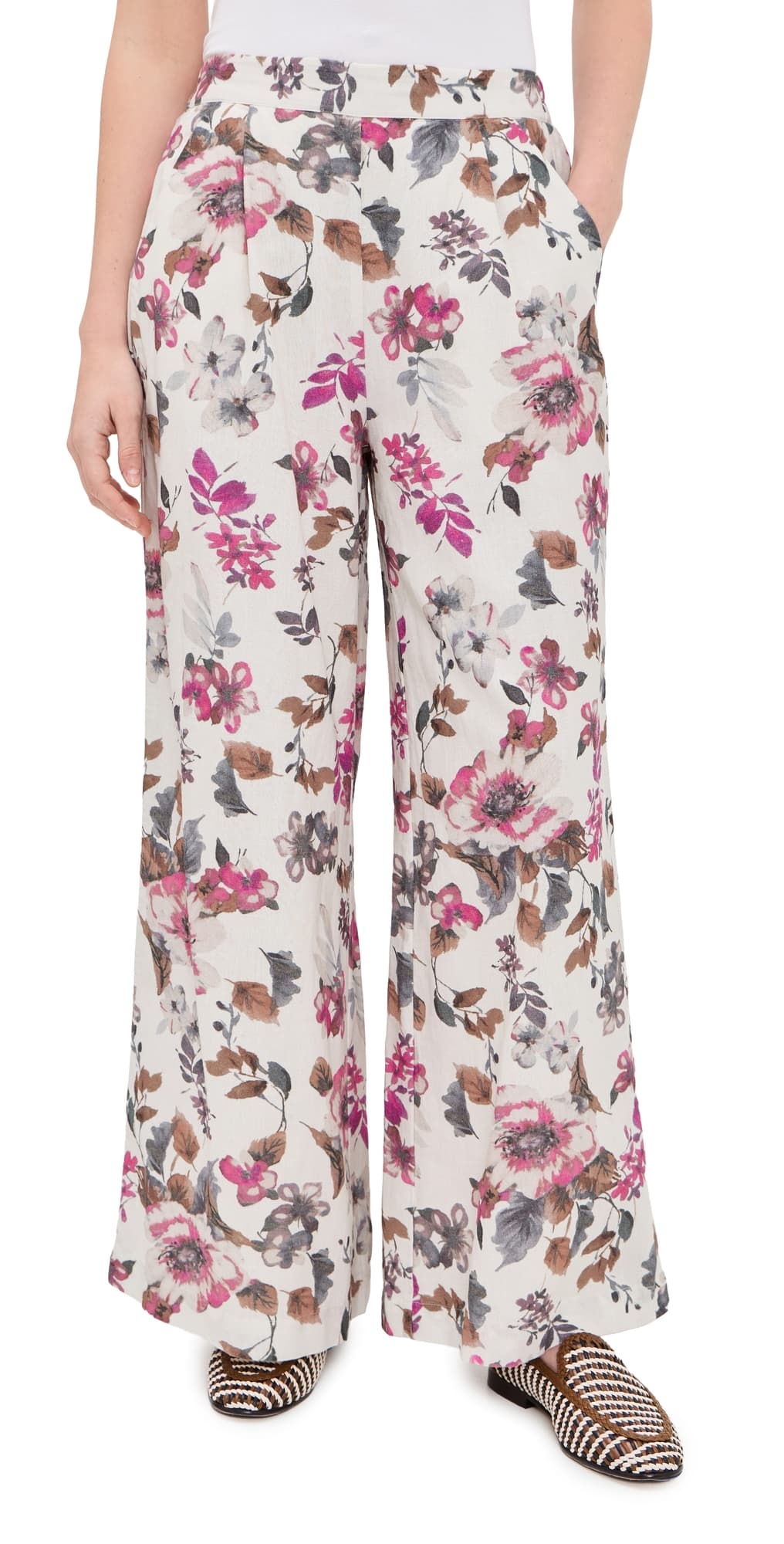 Cleobella x Loverly Grey Martin Pants Amapola Print