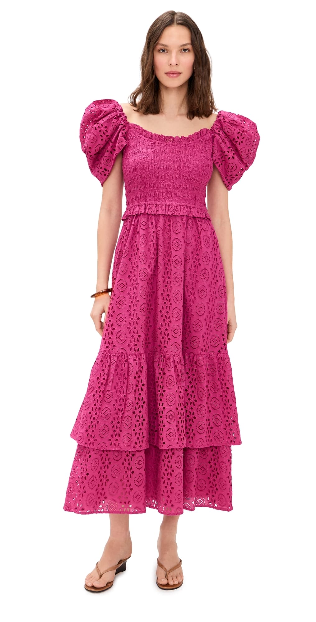 Cleobella x Loverly Grey Fay Maxi Dress Eyelet