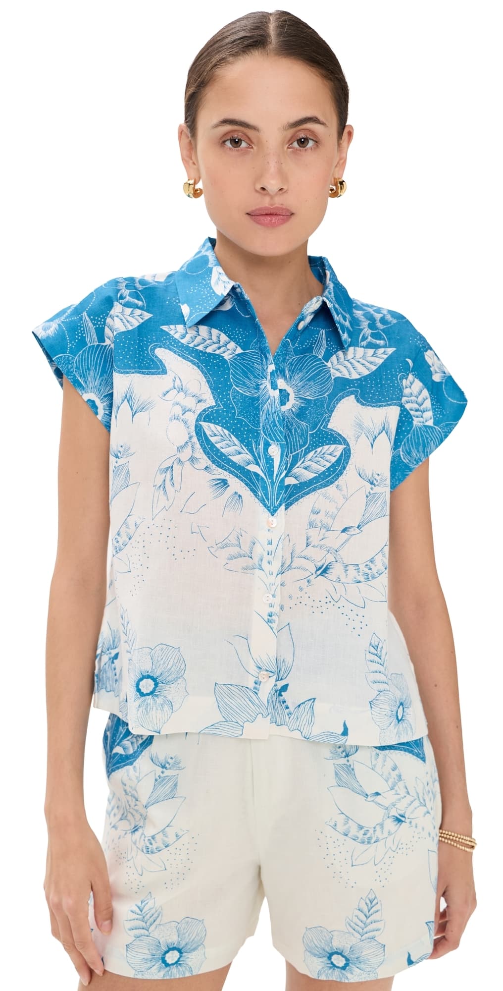 Cleobella Simone Blouse Celestia Print