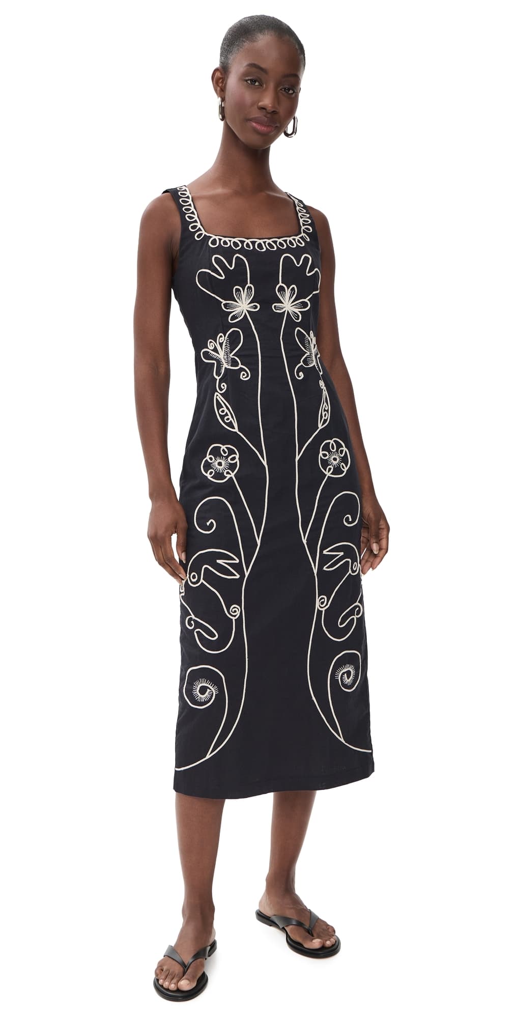 Cleobella Ruxandra Midi Dress Black