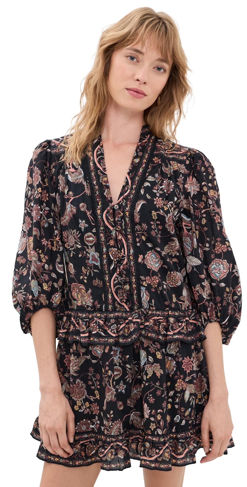 Cleobella Emily Mini Dress Bois Print