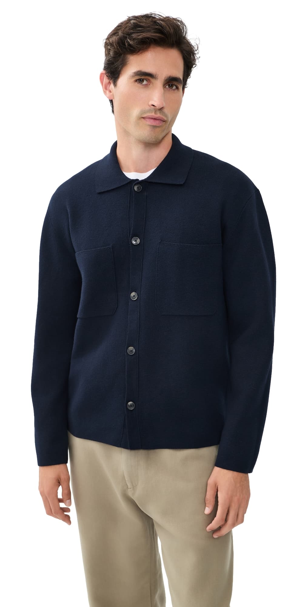 Closed Polo Cardigan Dark Night