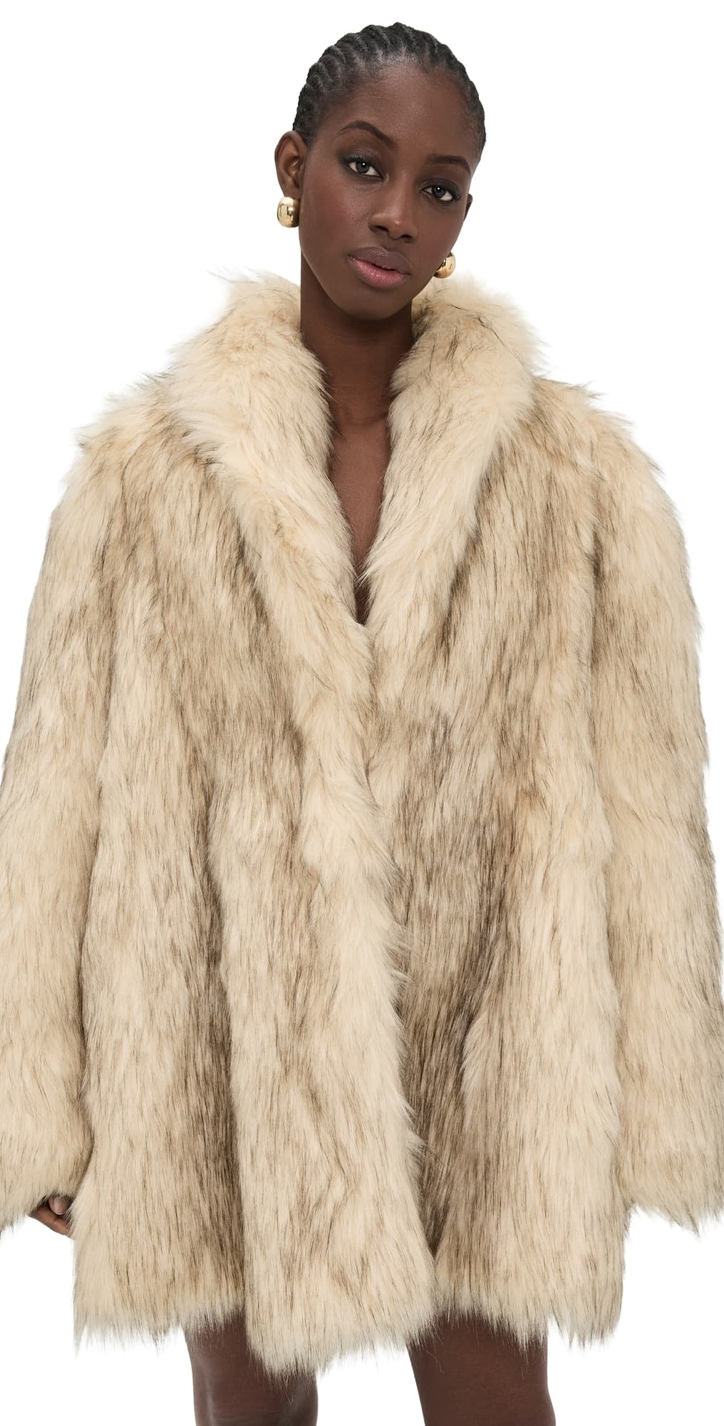 Cultnaked Purrr Coat Beige · One Size