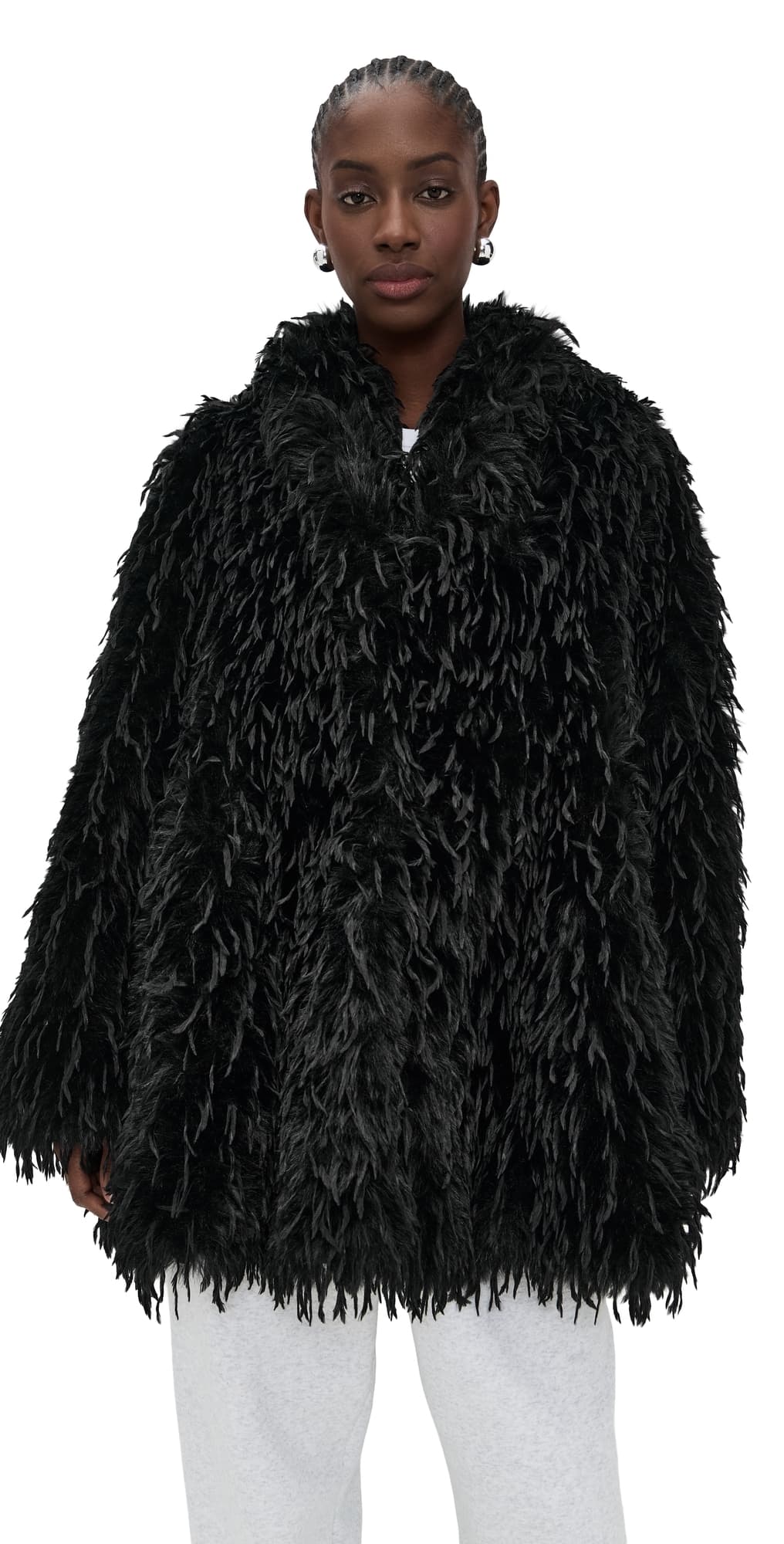 Cultnaked Purrr Coat Black · One Size