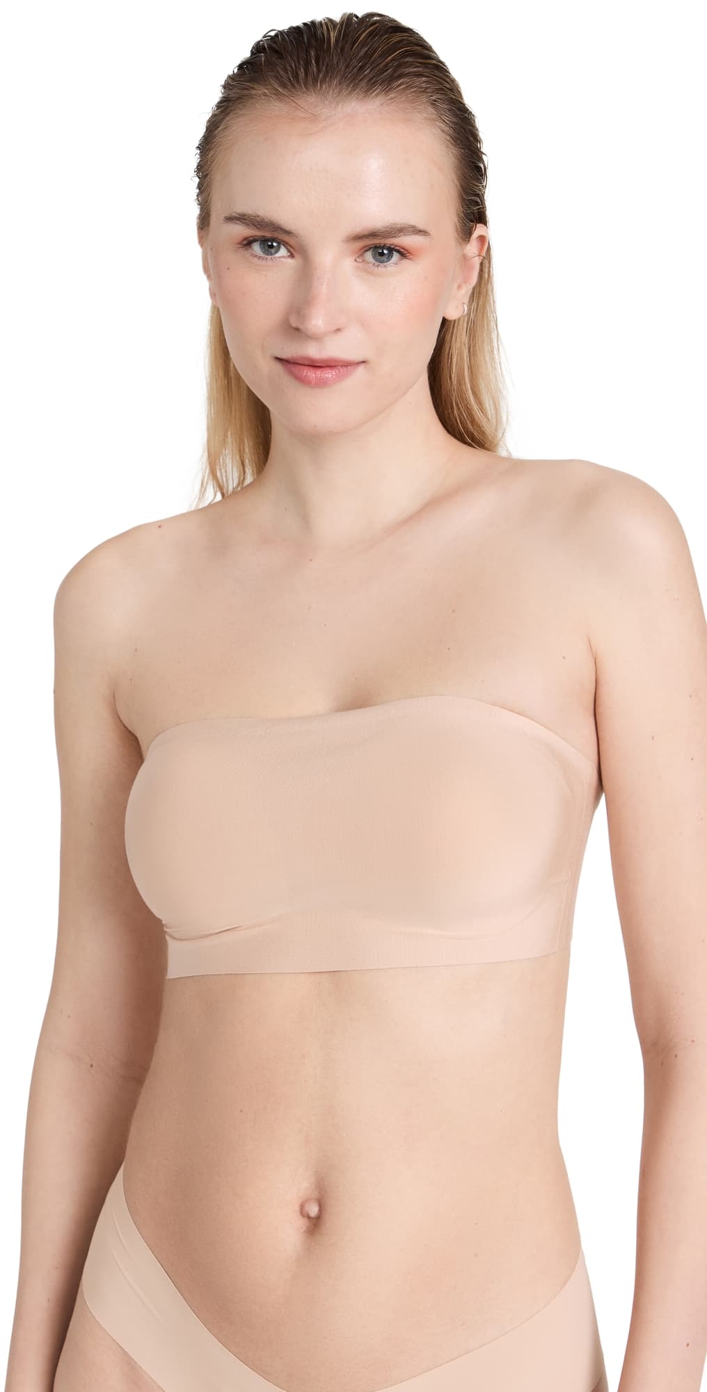 Commando Butter Soft Support Strapless Bralette Beige