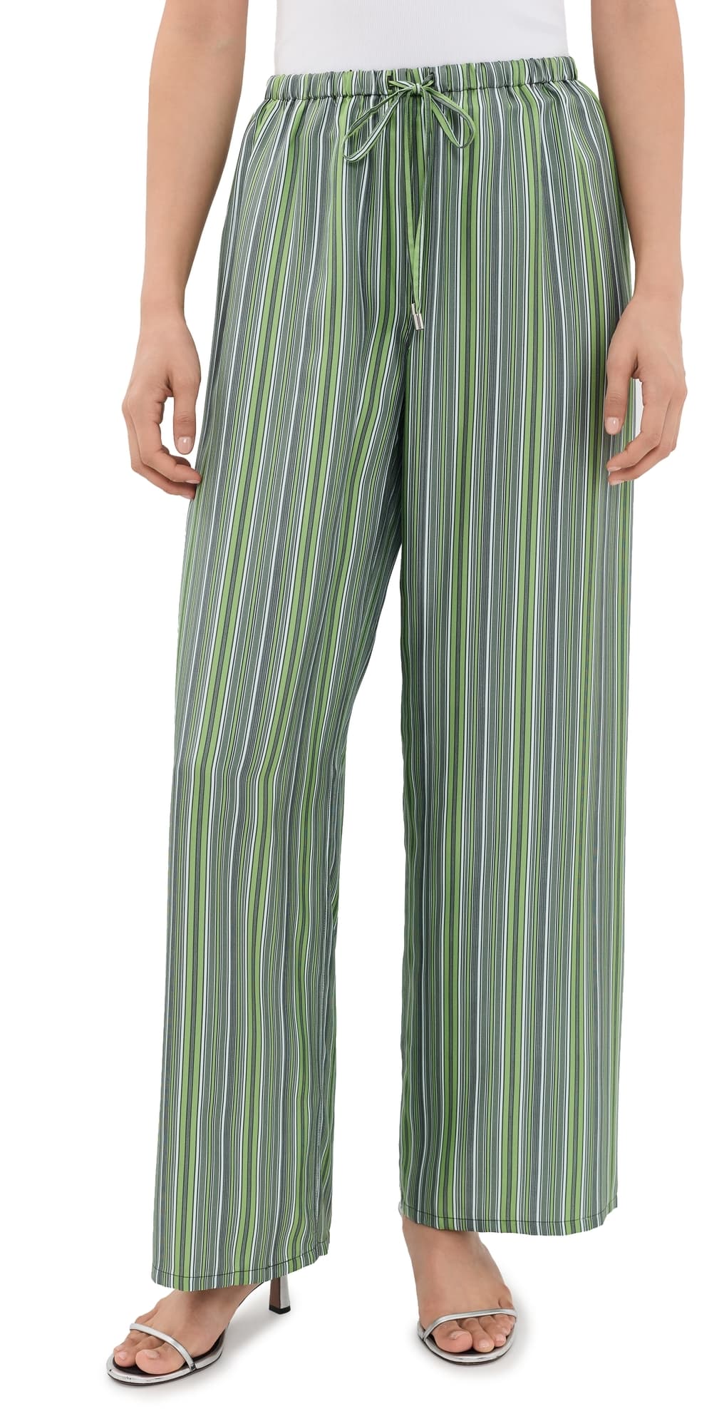 Comme Si Drawstring Pants Abruzzo Stripe