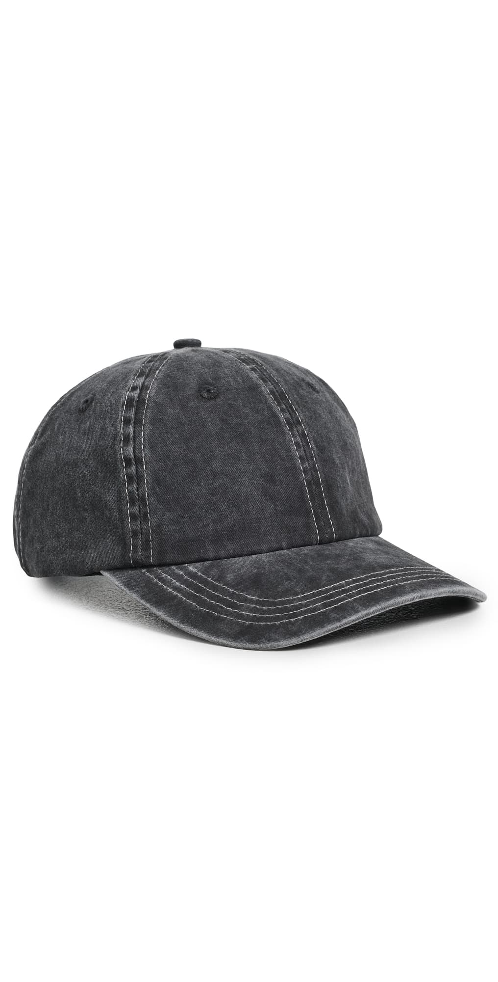 Corridor Garment Washed Baseball Cap Black