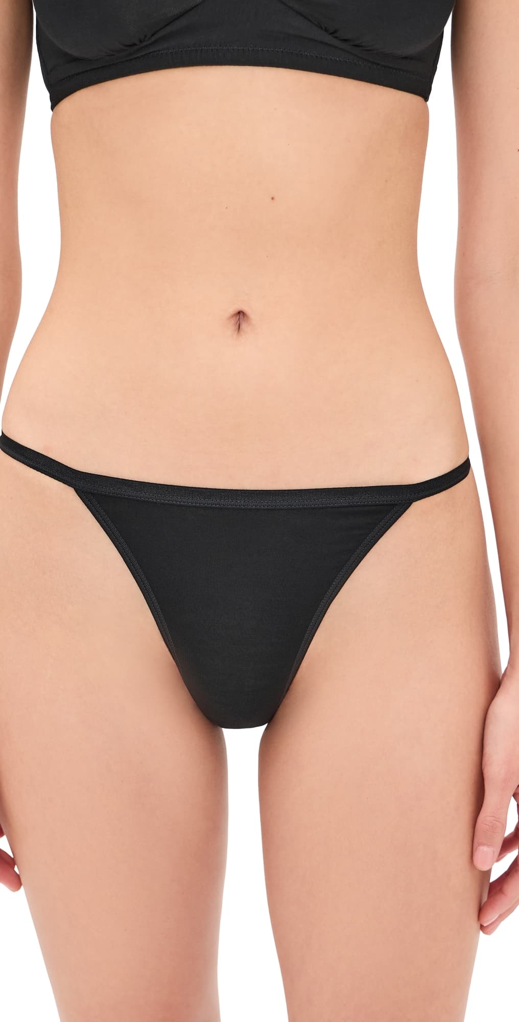 Cosabella Talco String Bikini Panties Black