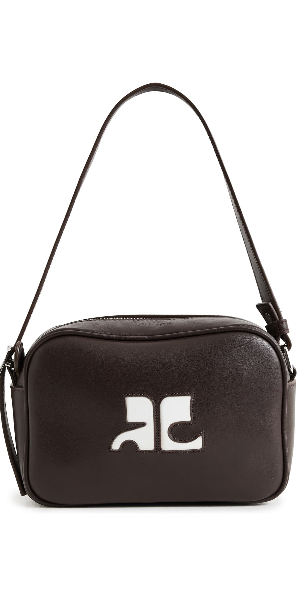 Courrèges Re Edition Camera Bag Chocolate