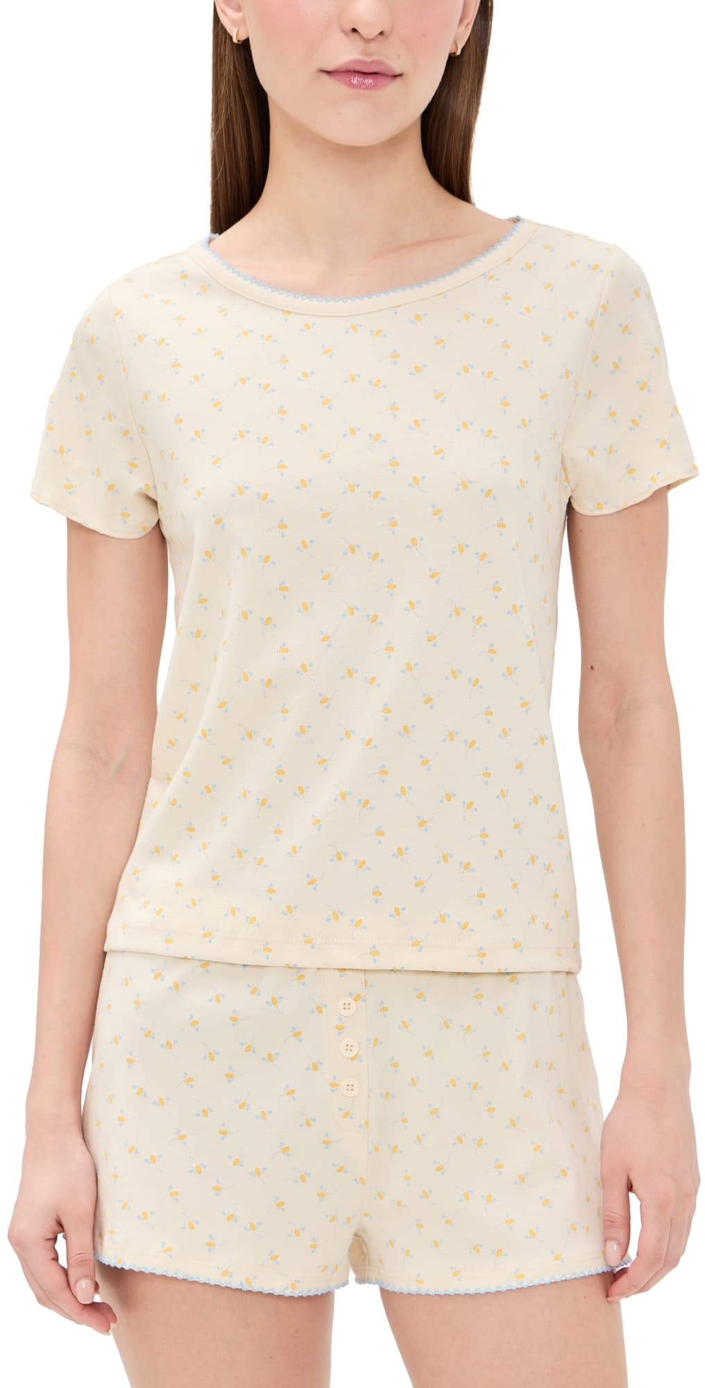 Cozyland by Morgan Lane Suzie Pajama Set Bizzy Bees