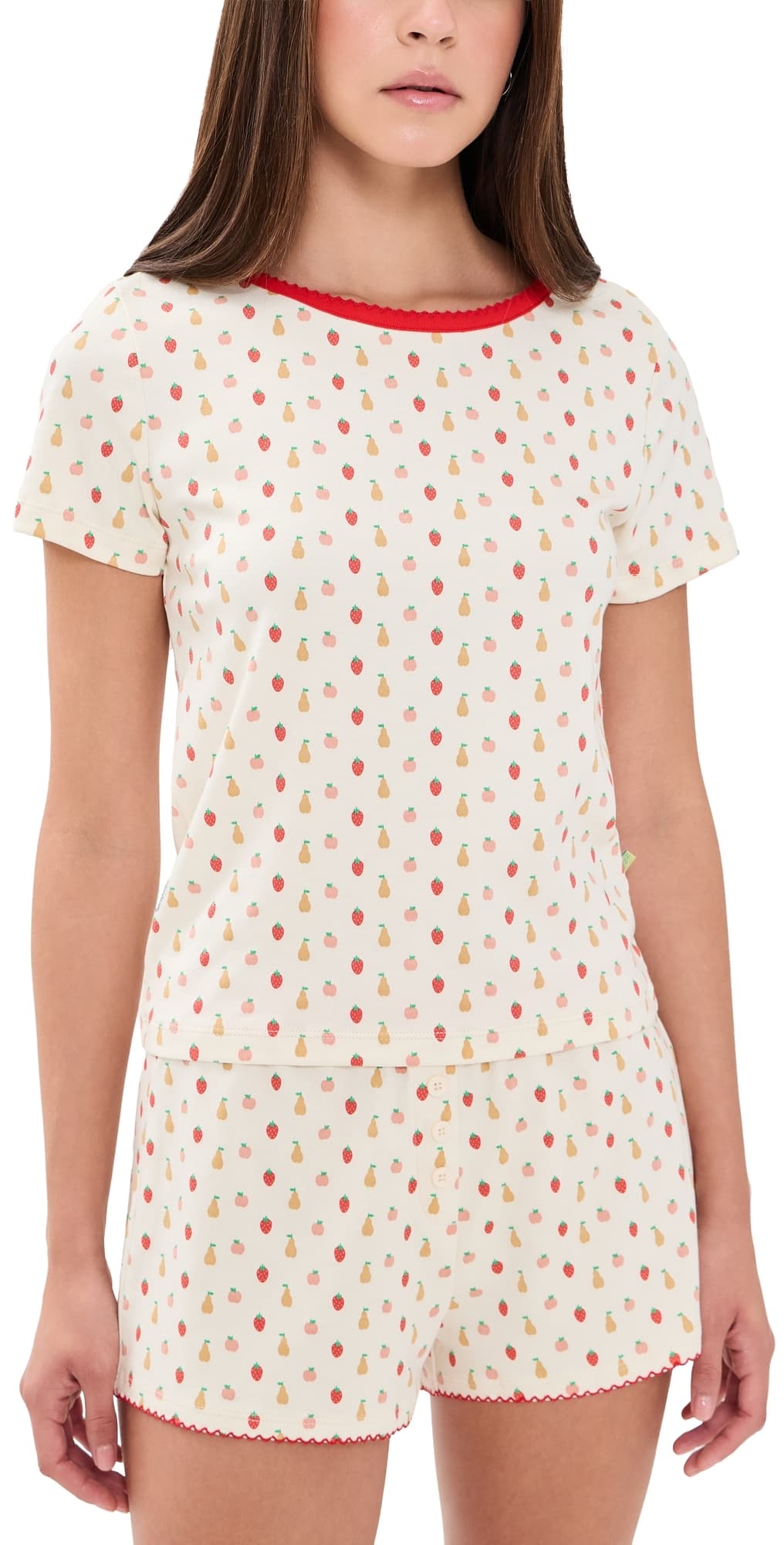 Cozyland by Morgan Lane Suzie PJ Set Fruiti Tutti Print