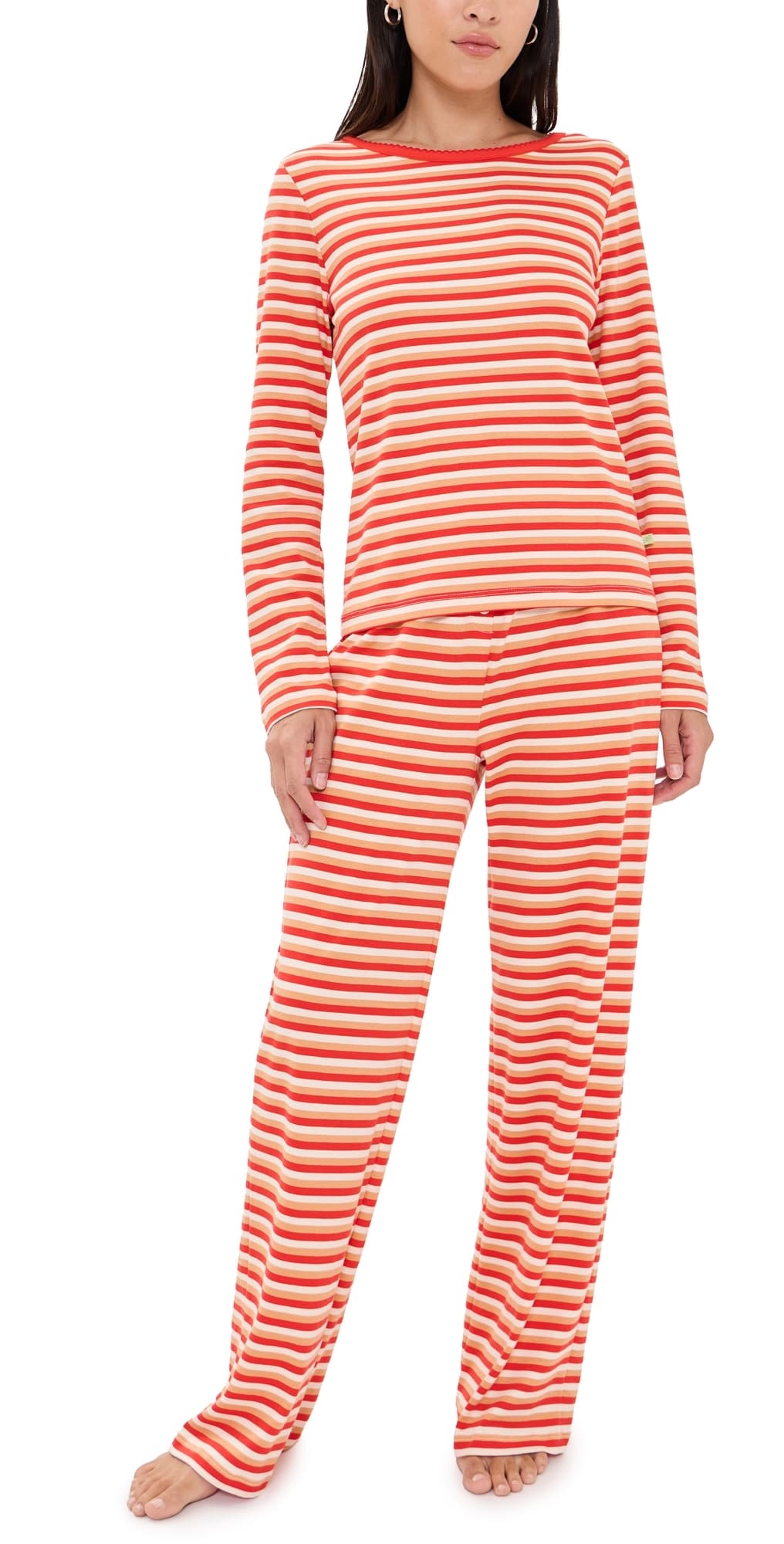 Cozyland by Morgan Lane Ellie Pajama Set Cinnamon