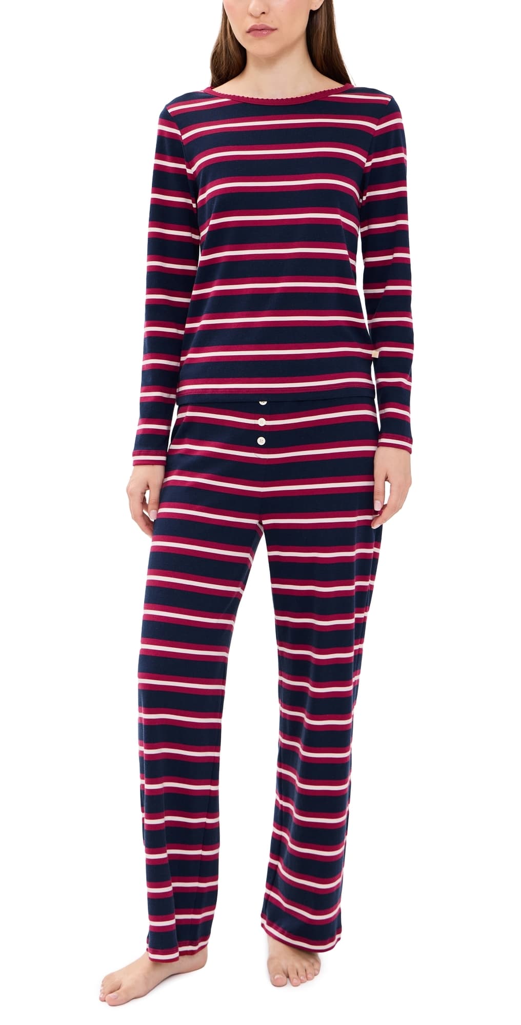 Cozyland by Morgan Lane Ellie Pajama Set Rugby