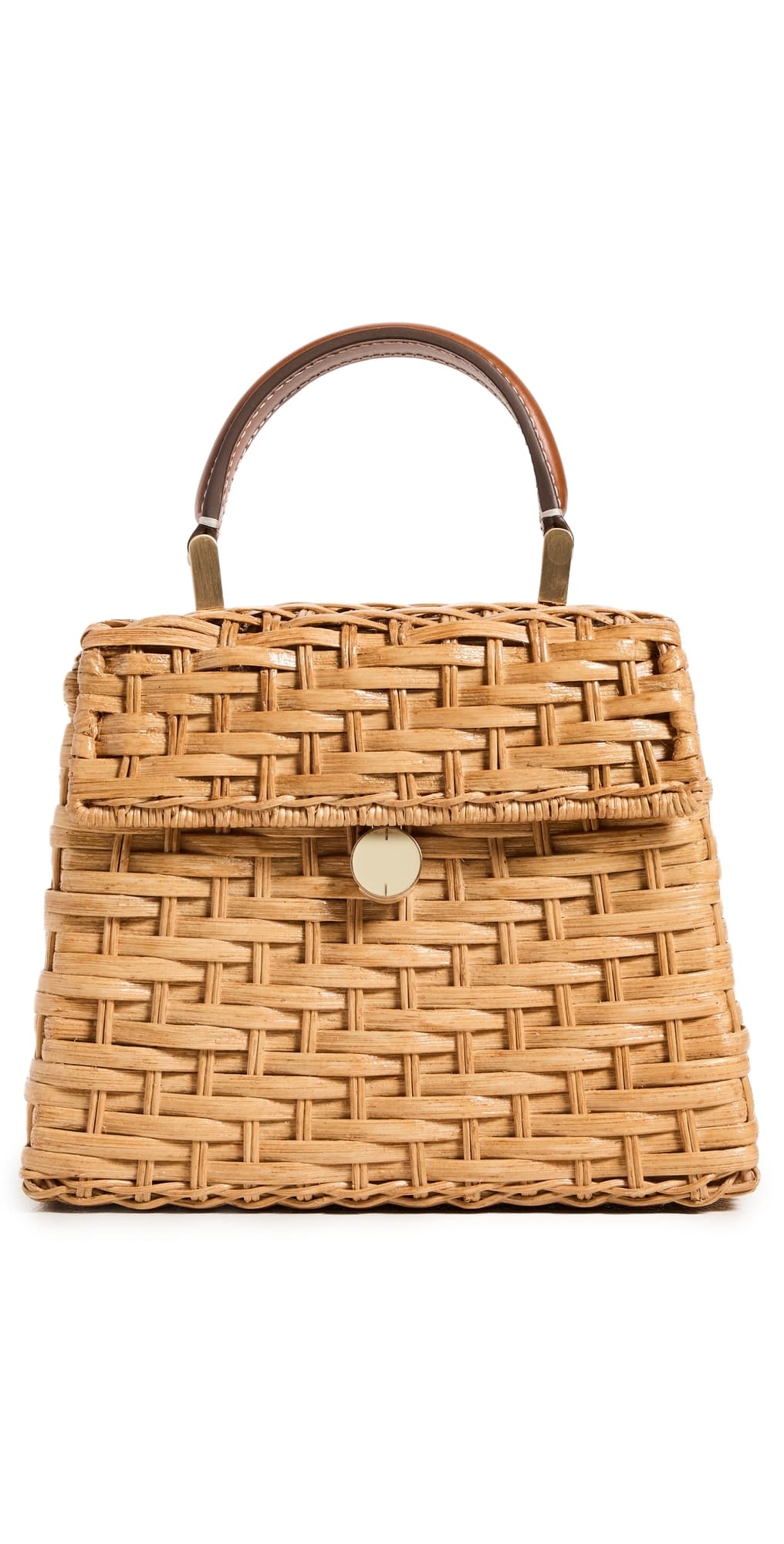 Cult Gaia Sybil Crossbody Bag Light Toasted Natural · One Size