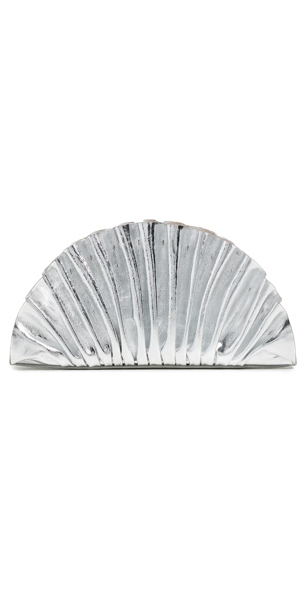 Cult Gaia Nala Mini Clutch Silver · One Size