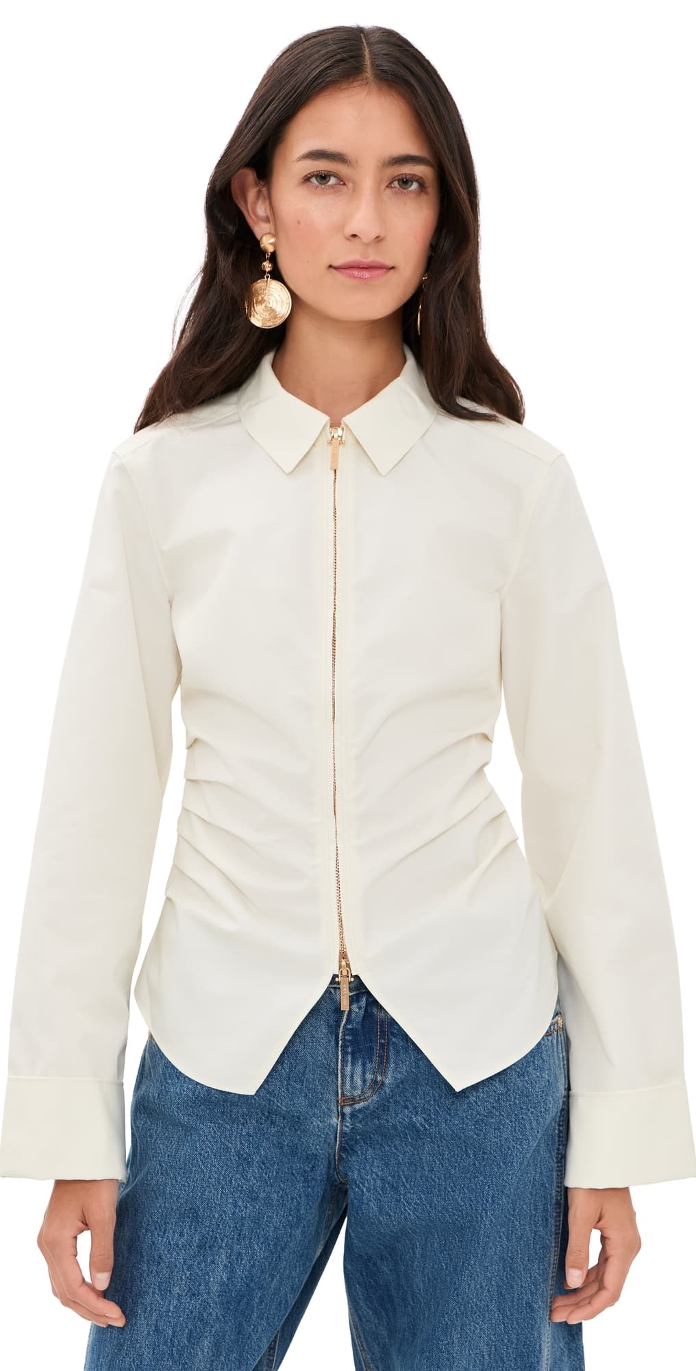 Cult Gaia Senne Top Off White