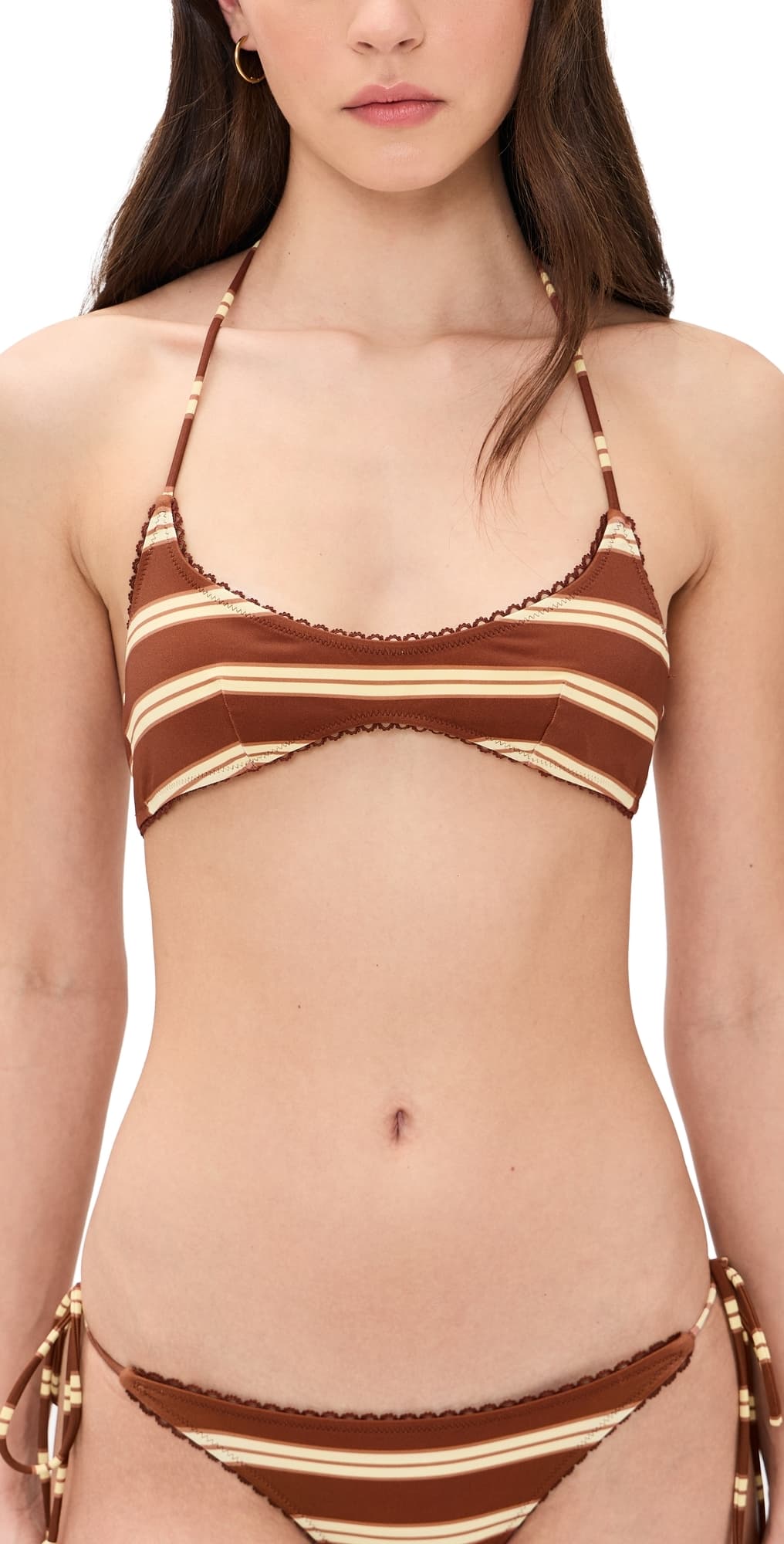 Damson Madder Trudi Reversible Bikini Top Multi
