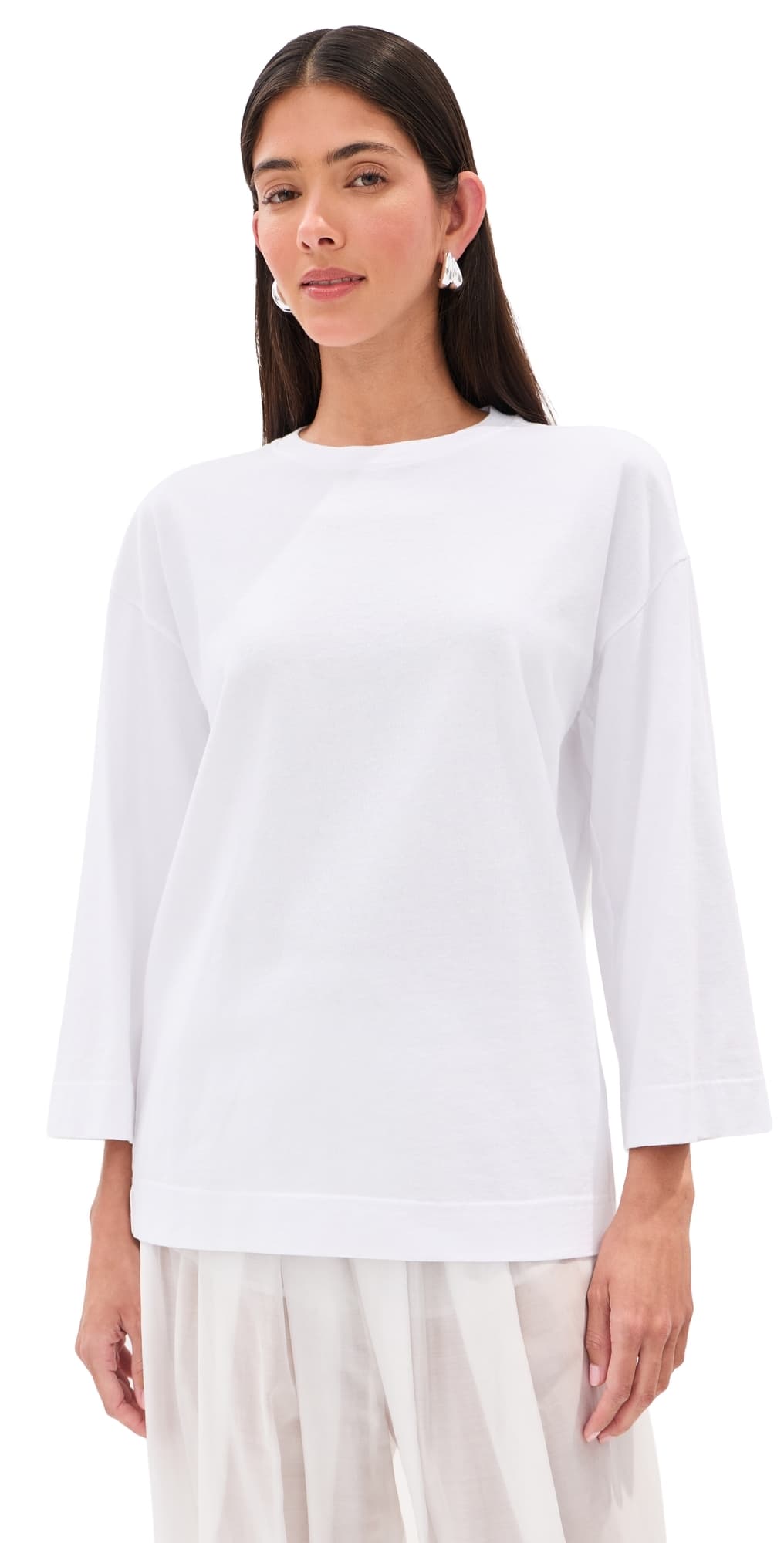 DARKPARK Suzy Relaxed Jersey Tee White