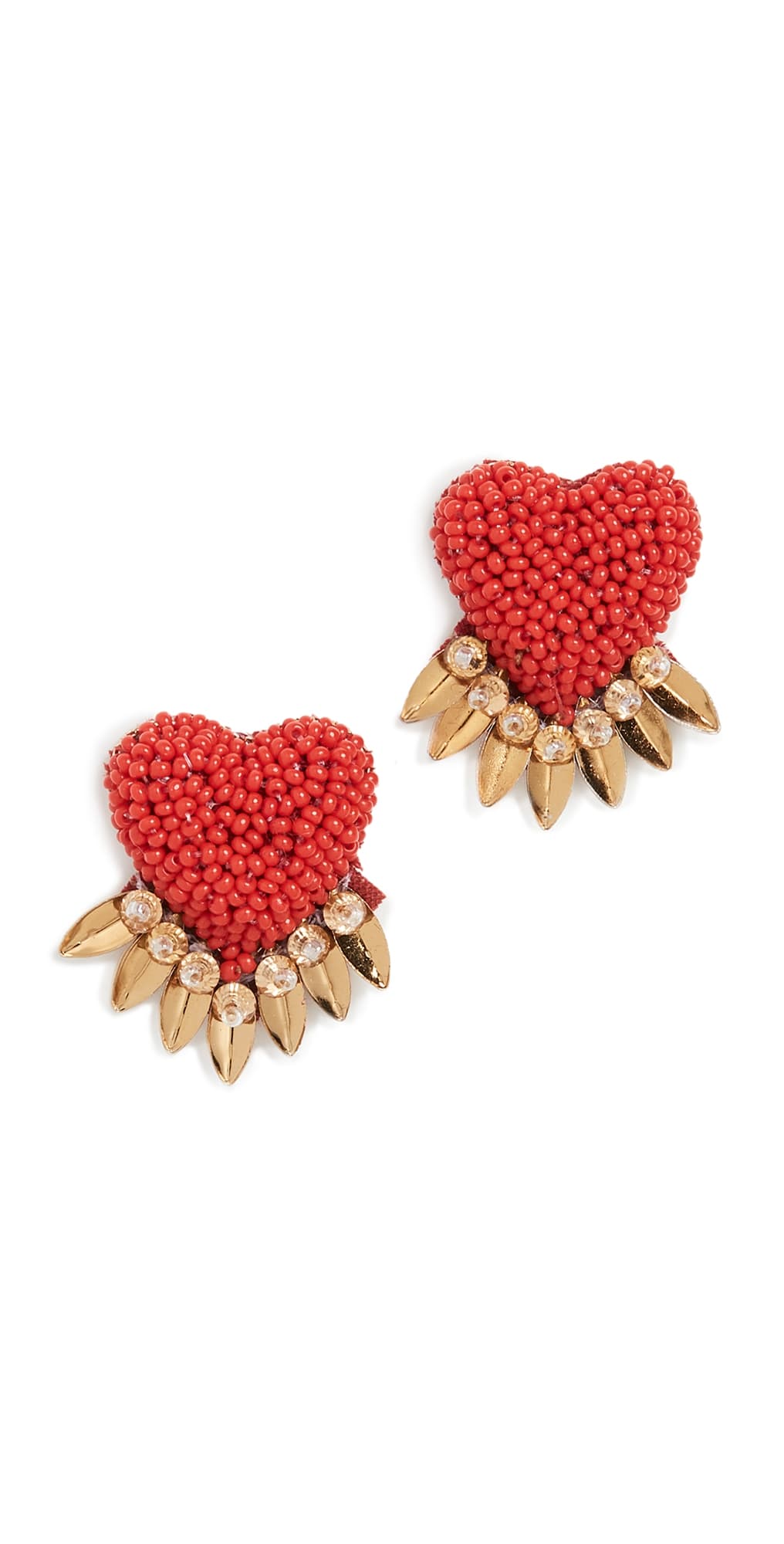 Deepa Gurnani Deepa by Deepa Gurnani Danika Earrings Red · One Size