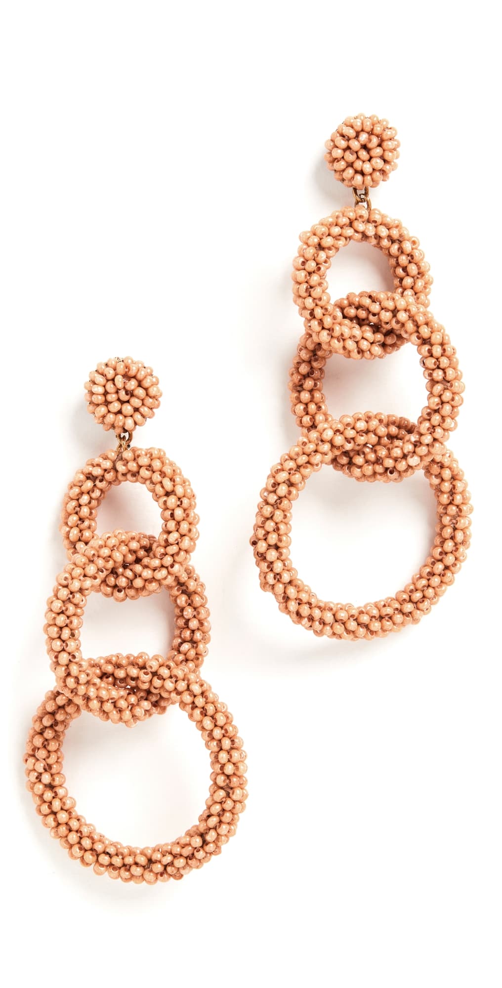 Deepa Gurnani Deepa by Deepa Gurnani Ember Earrings Dusty Pink · One Size