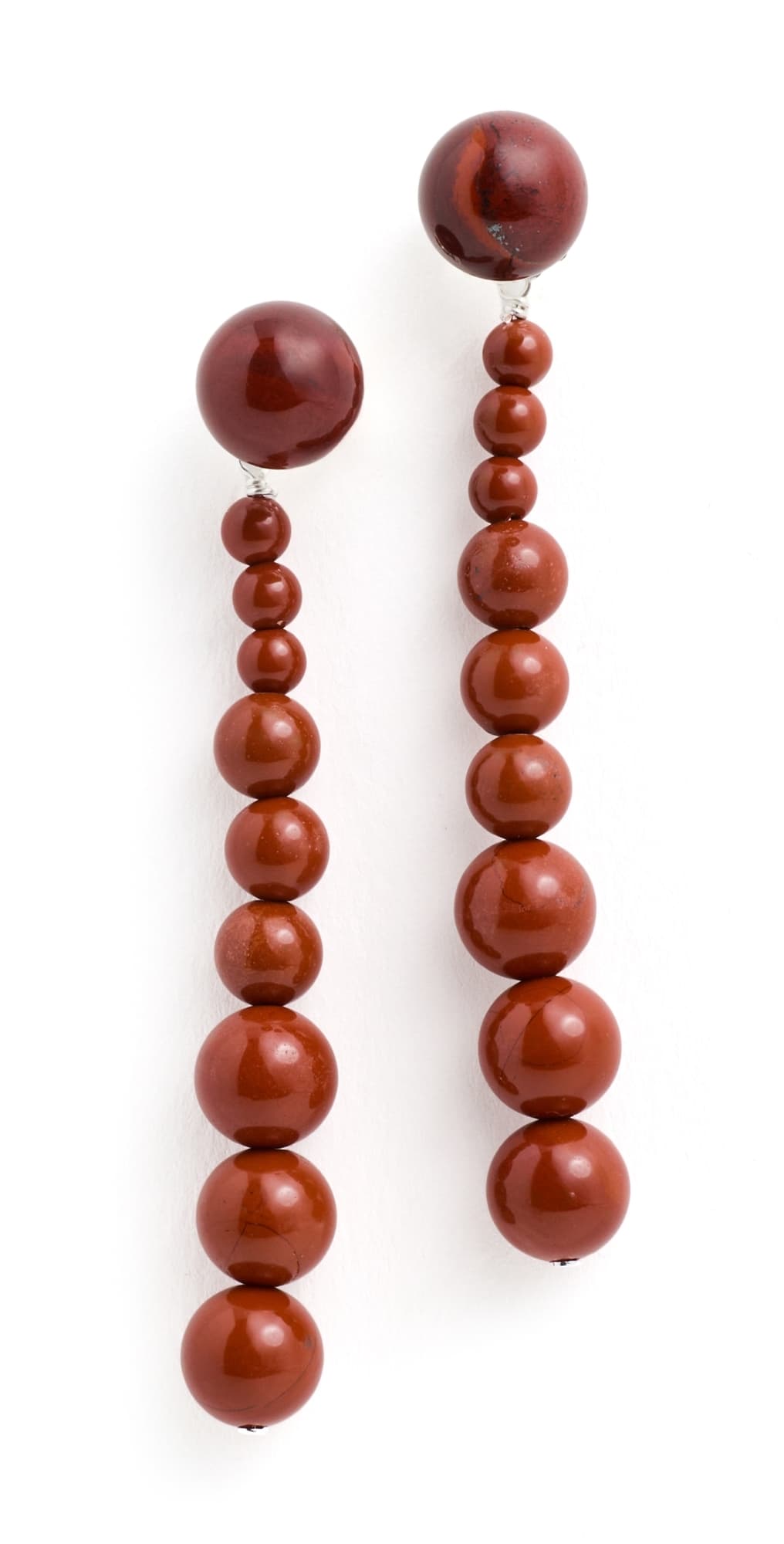 Dévé Mini Calanques Earrings Red Jasper