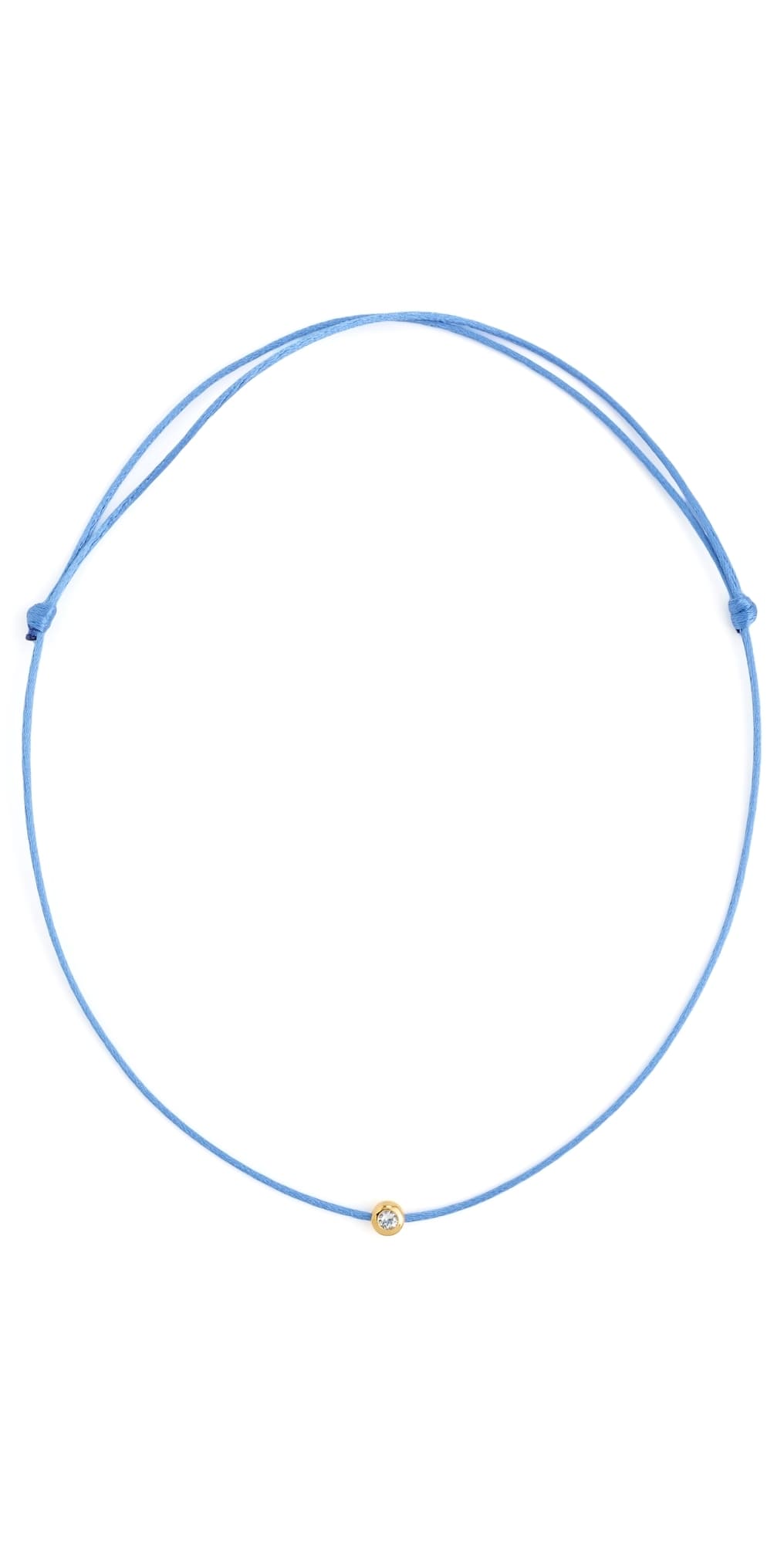 Dévé Mini Brise Soleil Necklace Blue · One Size