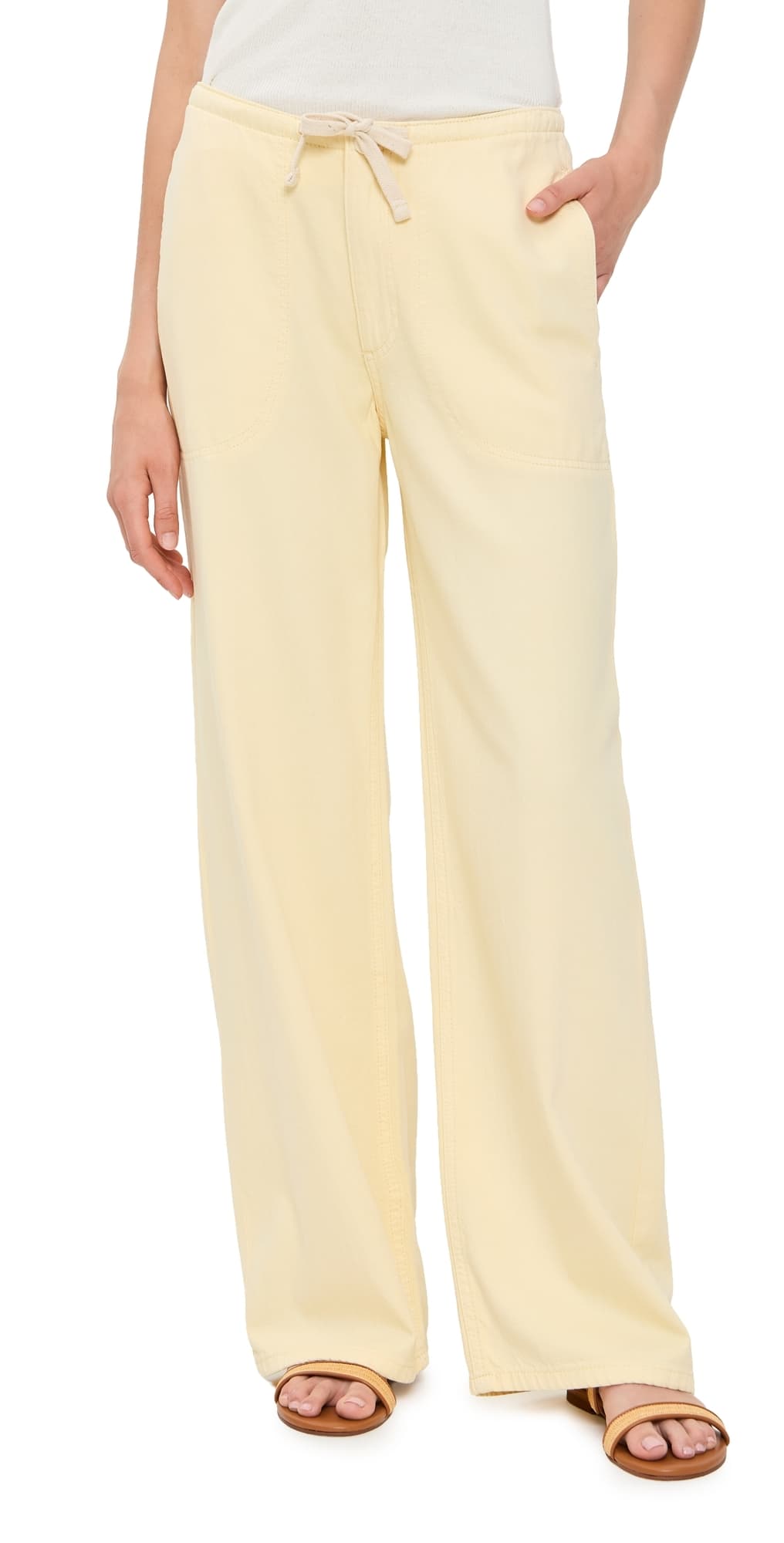 DL1961 DL Aura Sienna Low-Slung Drawstring Jean Prosecco Aura (DL Aura)