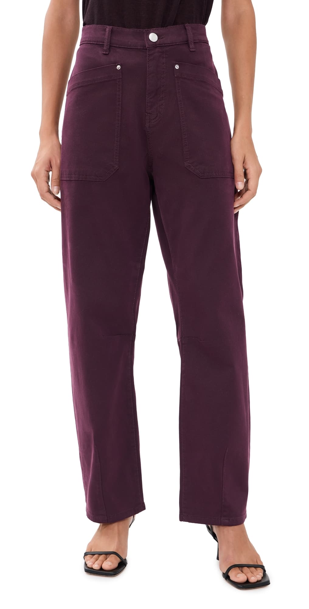 DL1961 Bilie Easy Barrel Pants Viola (Dl Twill)