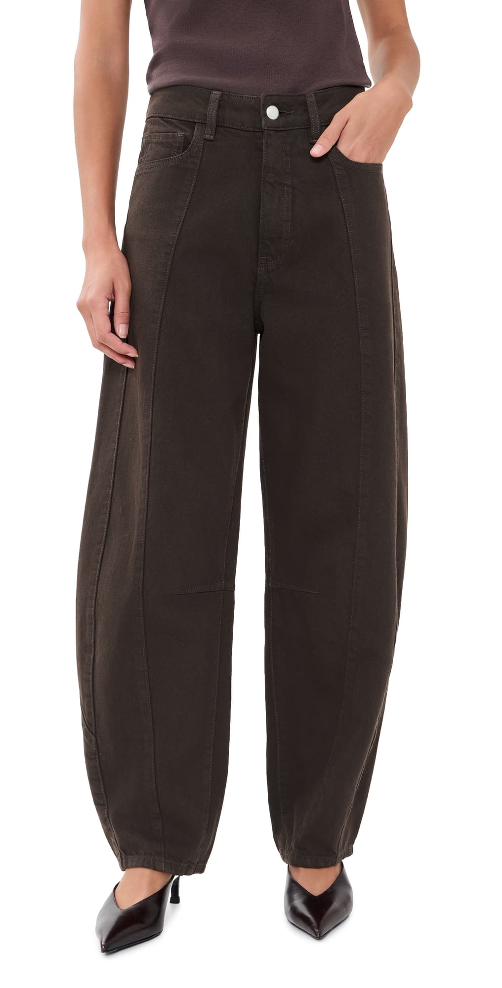 DL1961 Miro Barrel Jeans tobacco (highluxe)
