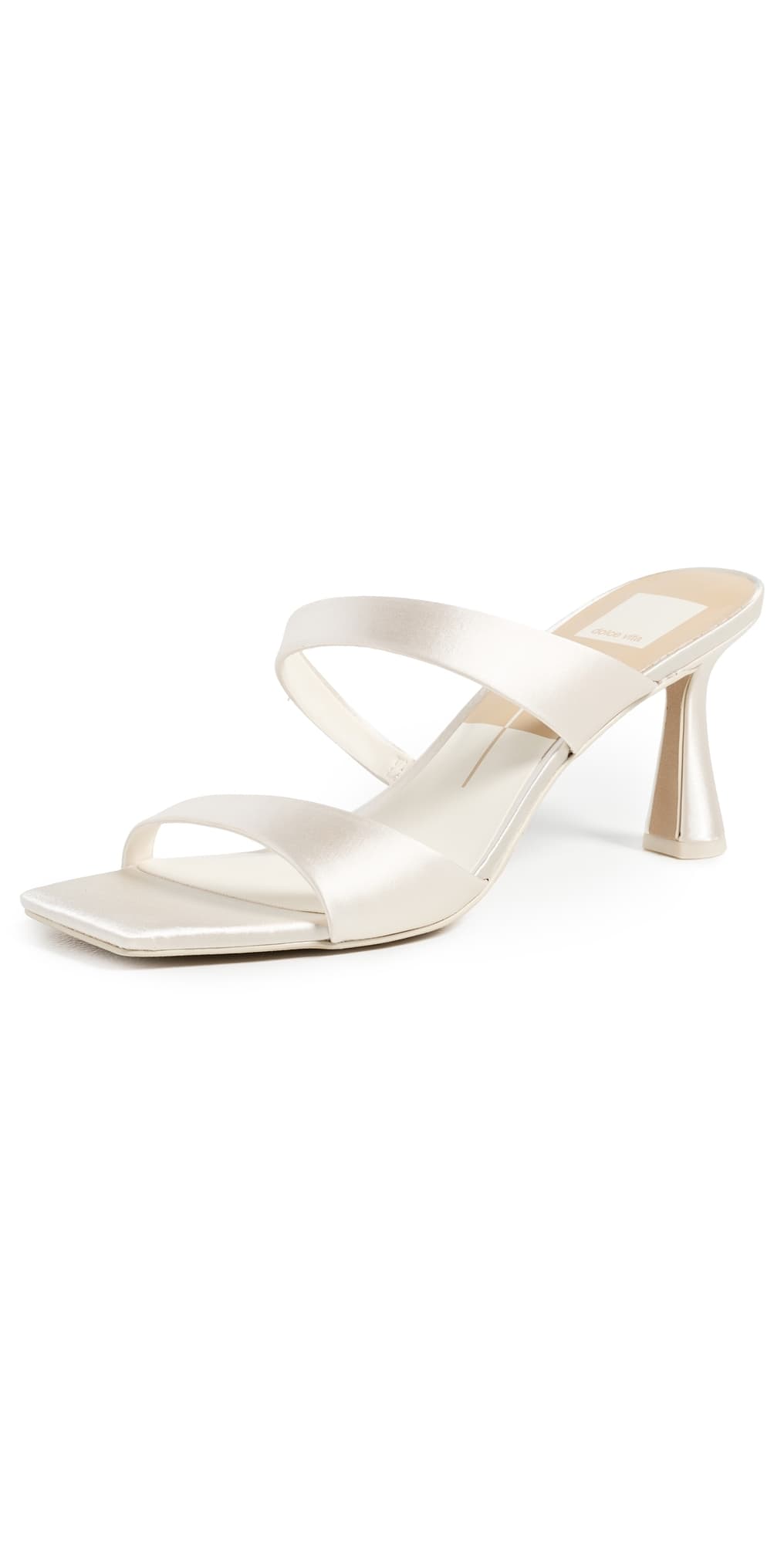 Dolce Vita Icelyn Sandals Ivory Satin