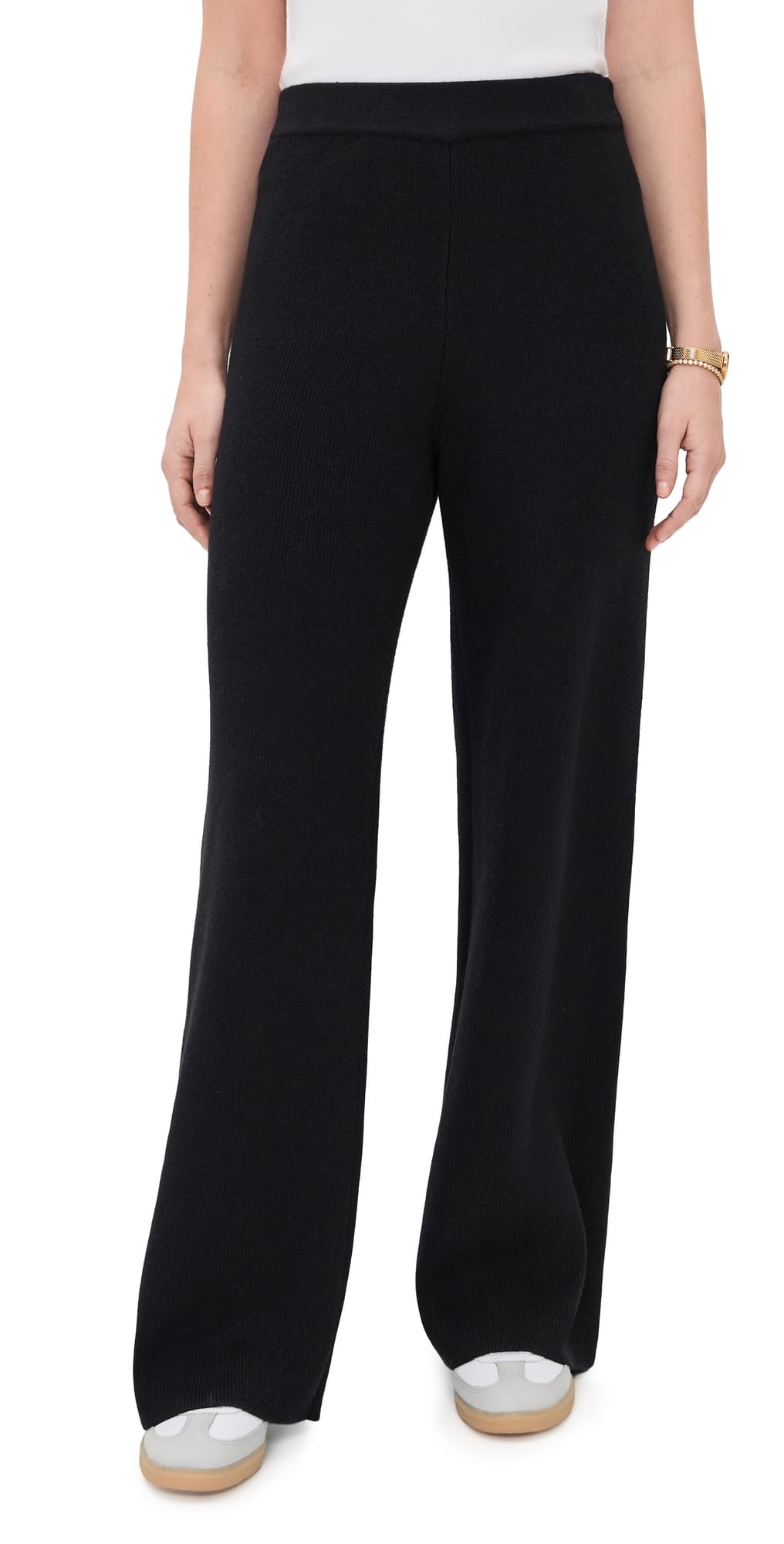 English Factory Knit Pants Black